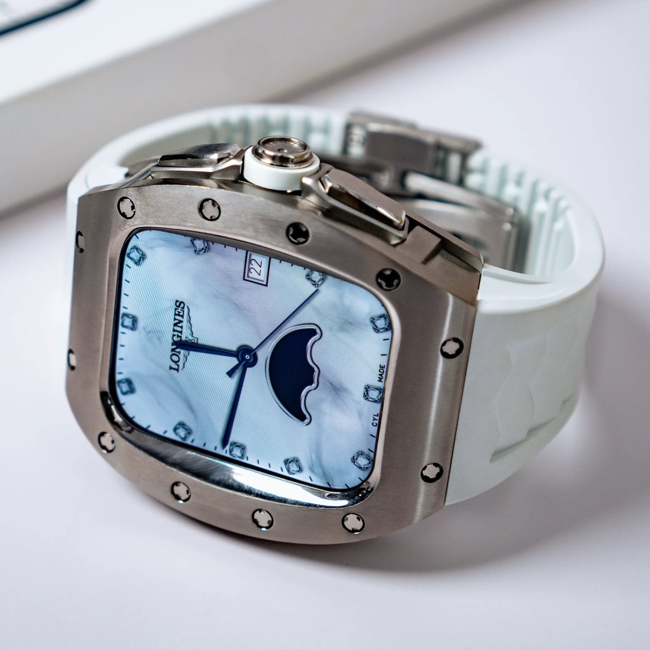 Richard Titanium Apple Watch Case Retrofit Kit