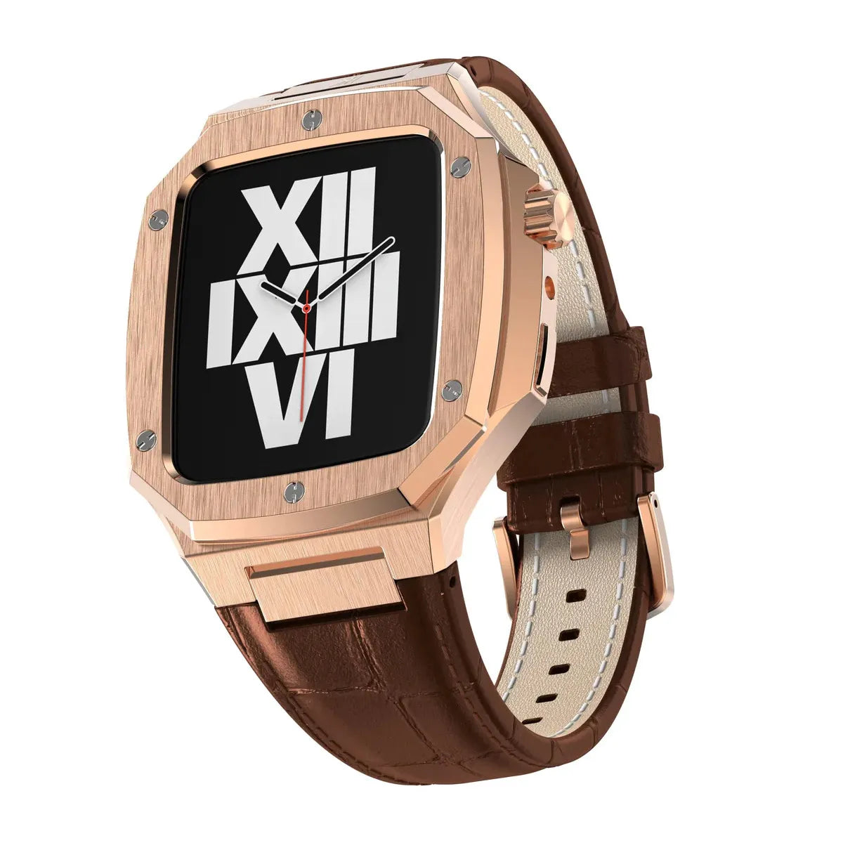 Luxury Apple Watch case#color_brown