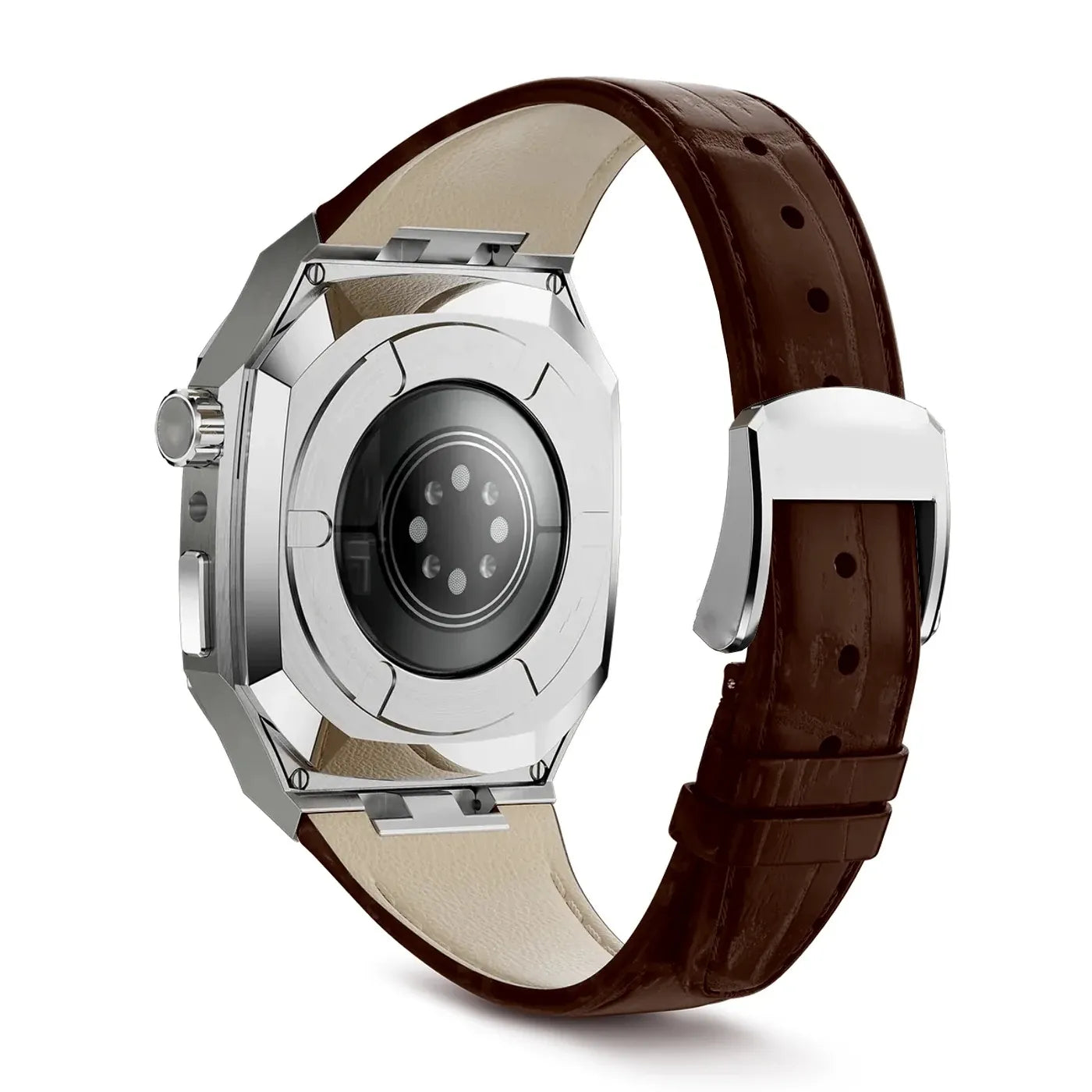 Luxury Apple Watch case#color_brown