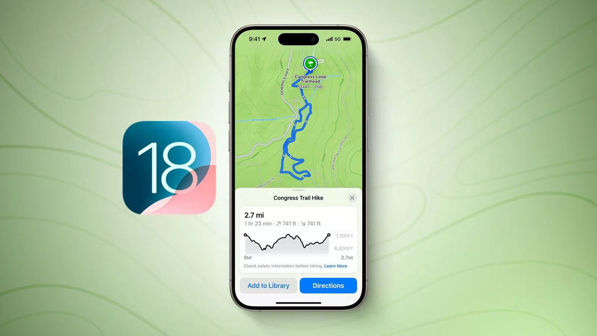 Maps Ios 18 Apple Maps in iOS 18: Here comes the new hiking feature