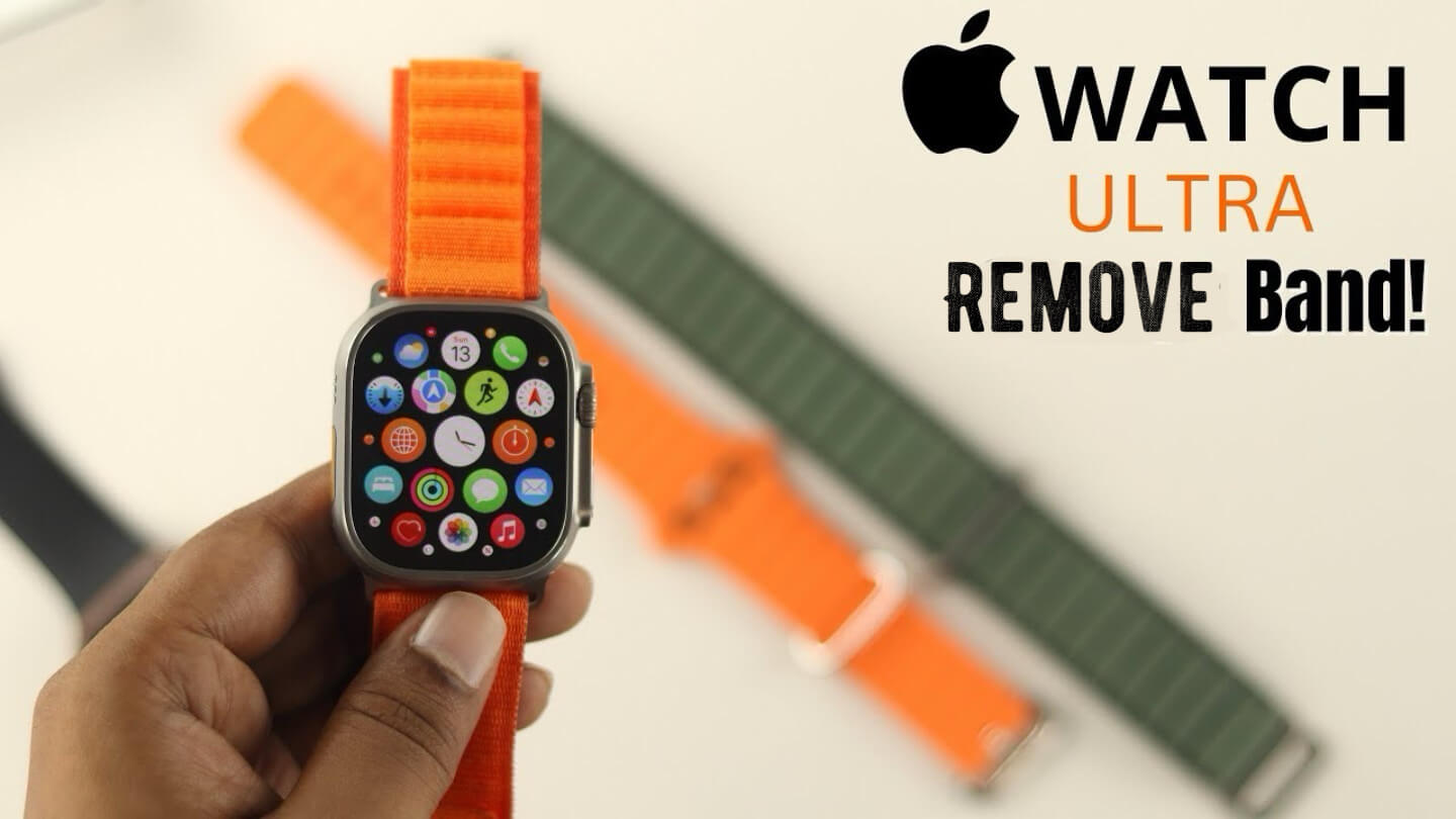 How to Remove Apple Watch Ultra Band