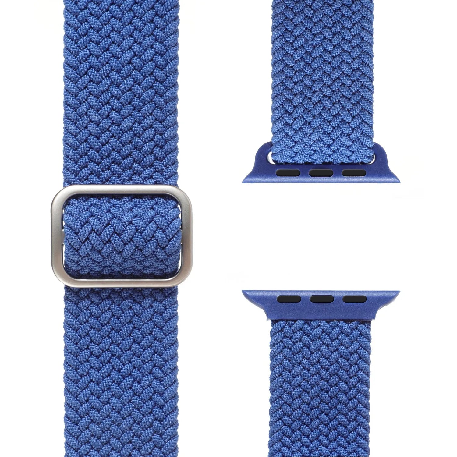 Adjustable Apple Watch Braided Loop#color_blue