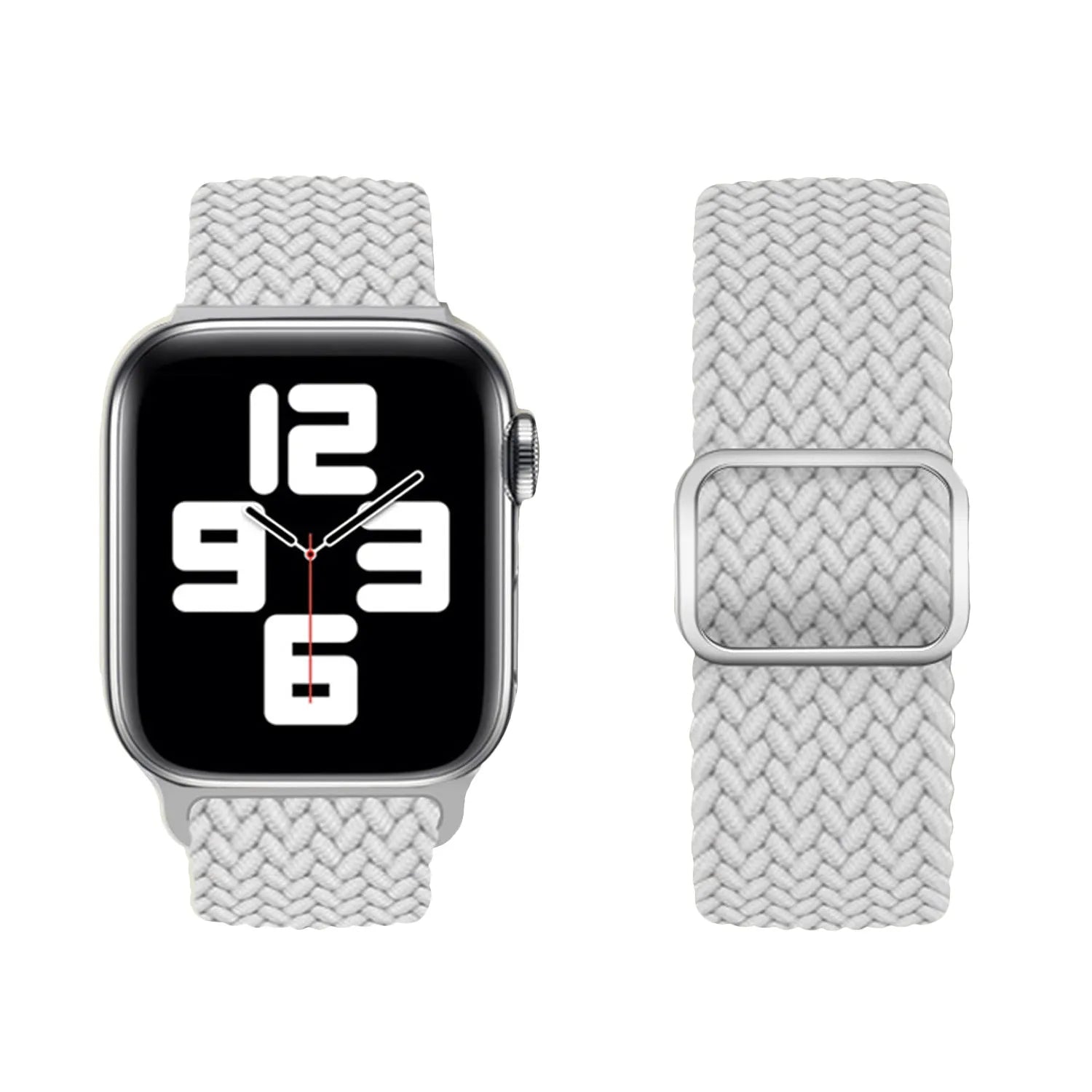 Adjustable Apple Watch Braided Loop#color_gray
