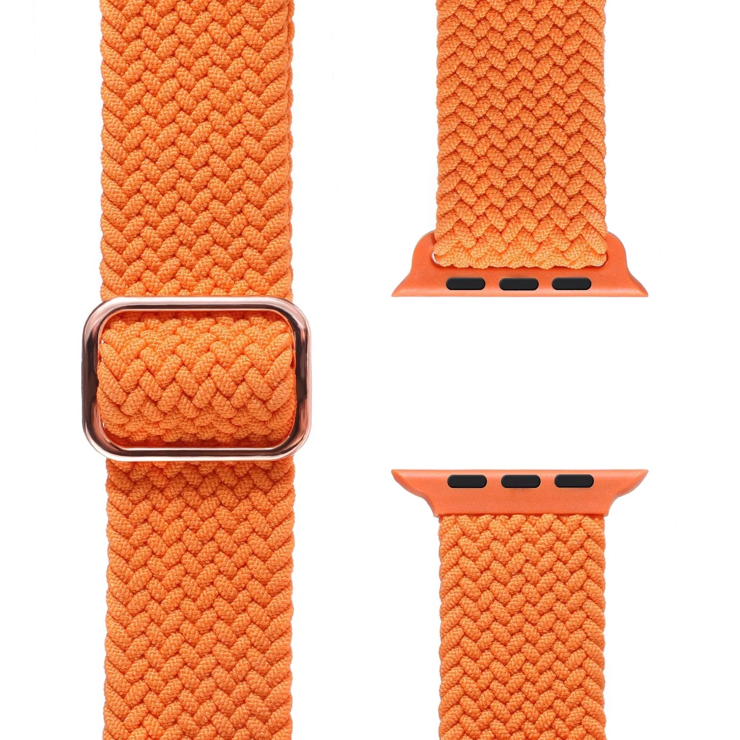 Adjustable Apple Watch Braided Loop#color_orange