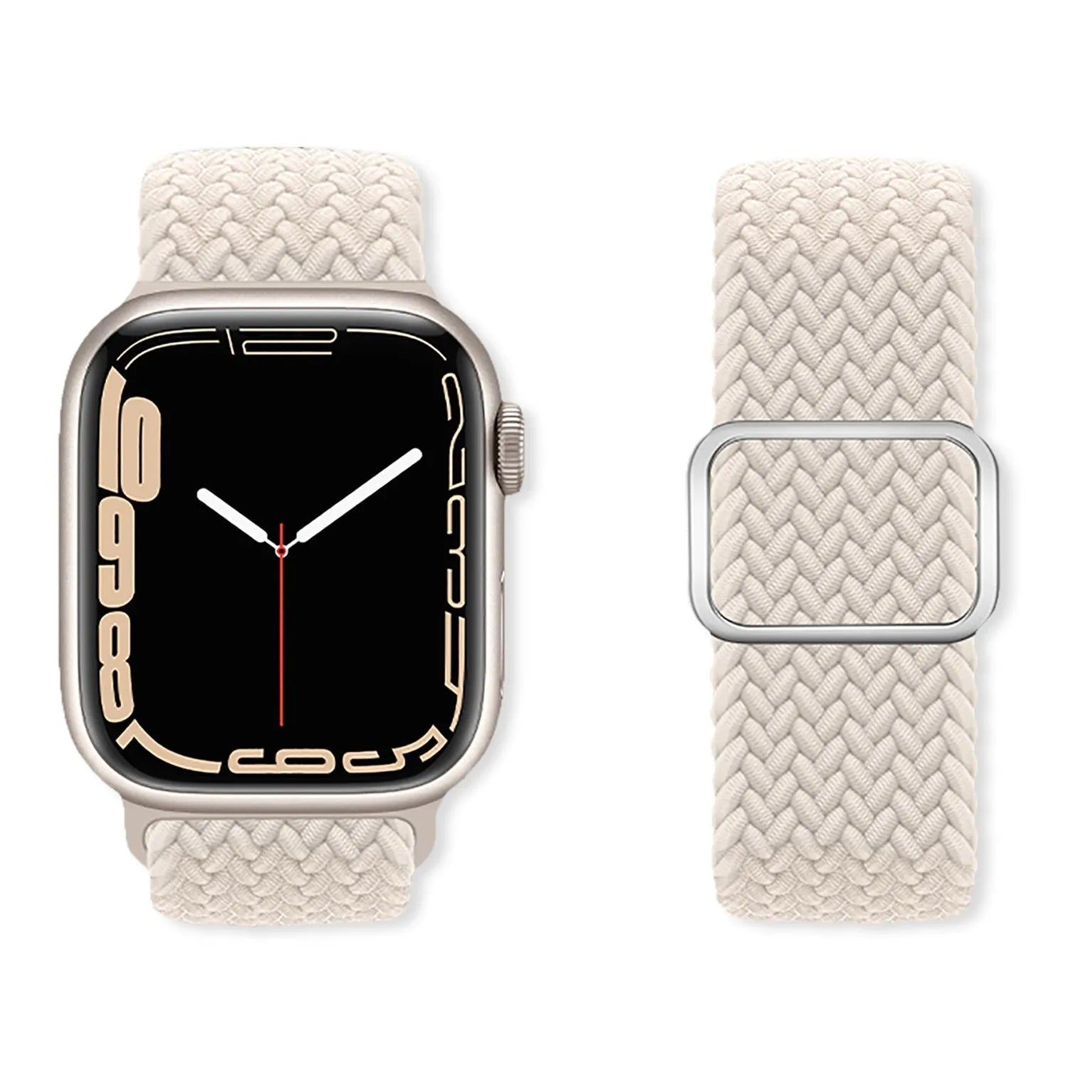 Adjustable Apple Watch Braided Loop#color_starlight