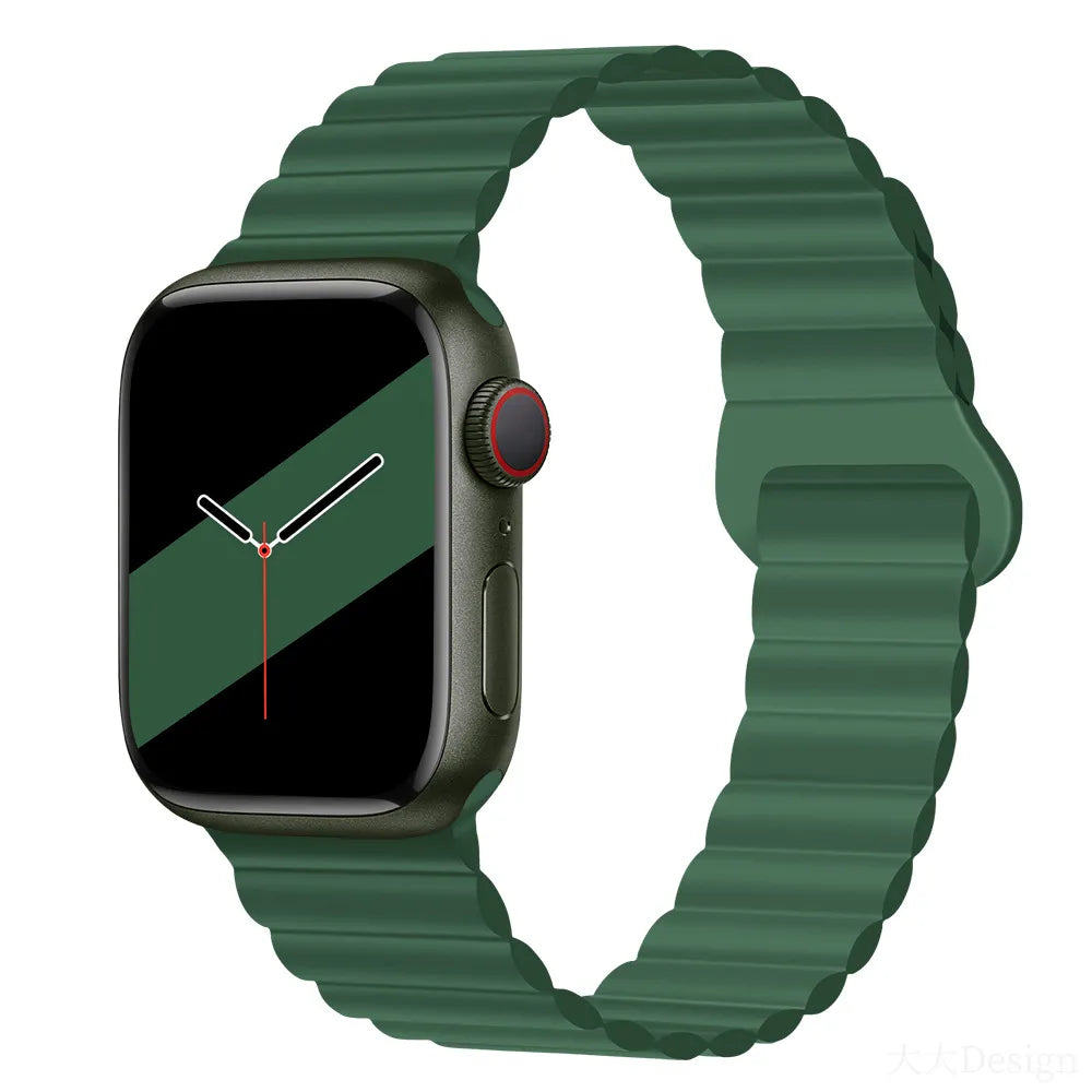 Apple Watch Magnetic Silicone Loop
