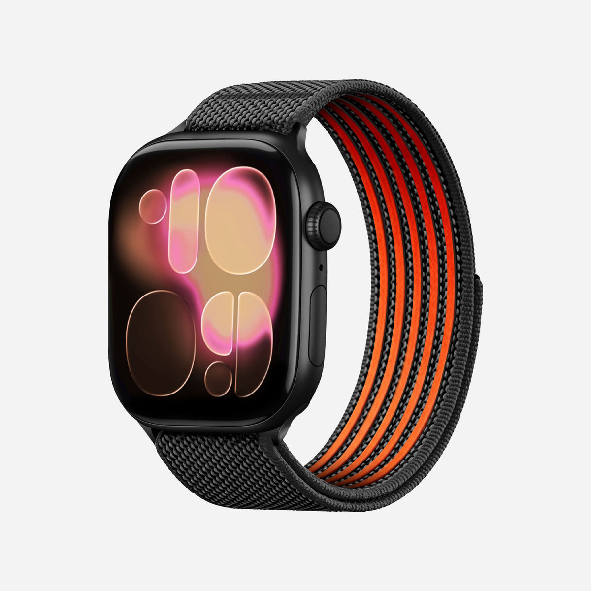 Apple Watch Nylon Performance Band with Silicone Grip Strips