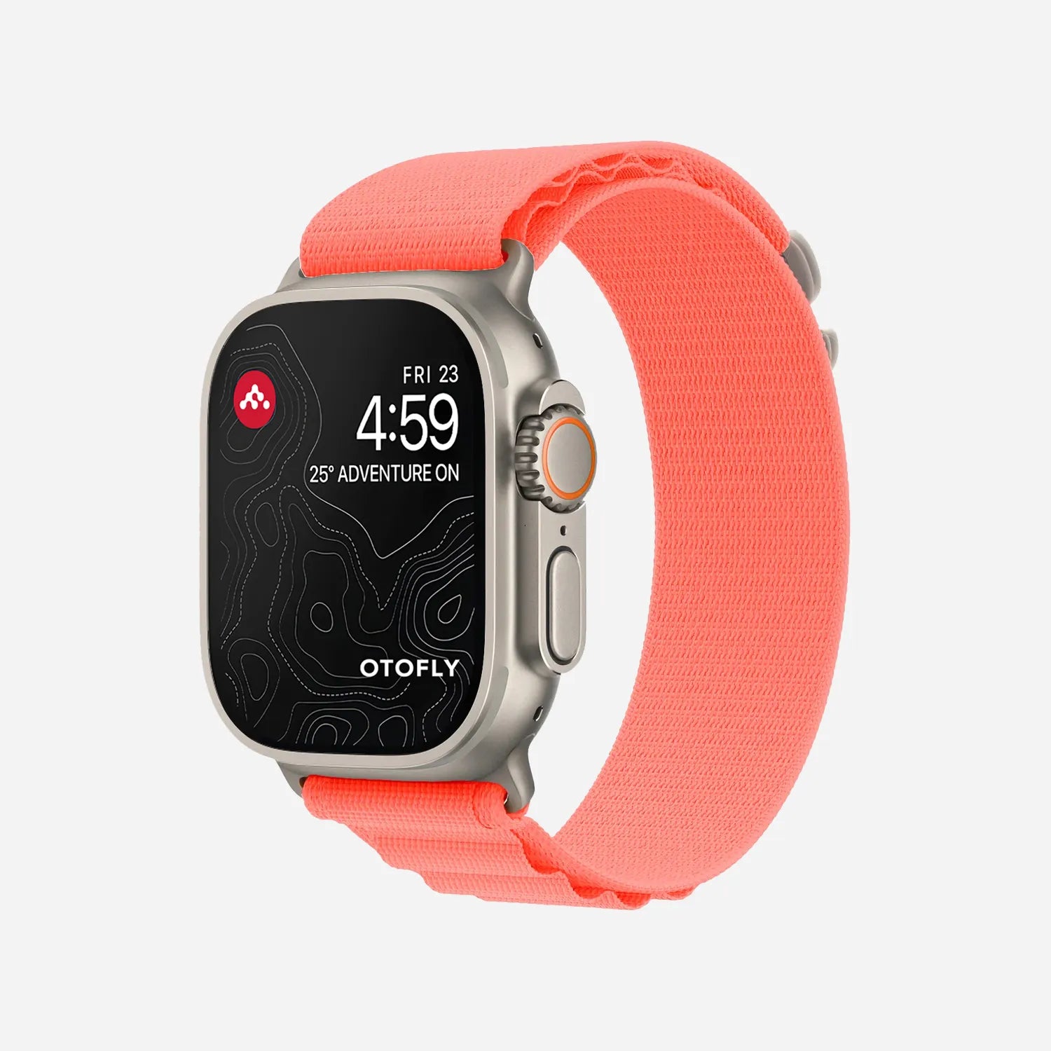Apple Watch Alpine Loop#color_coral pink