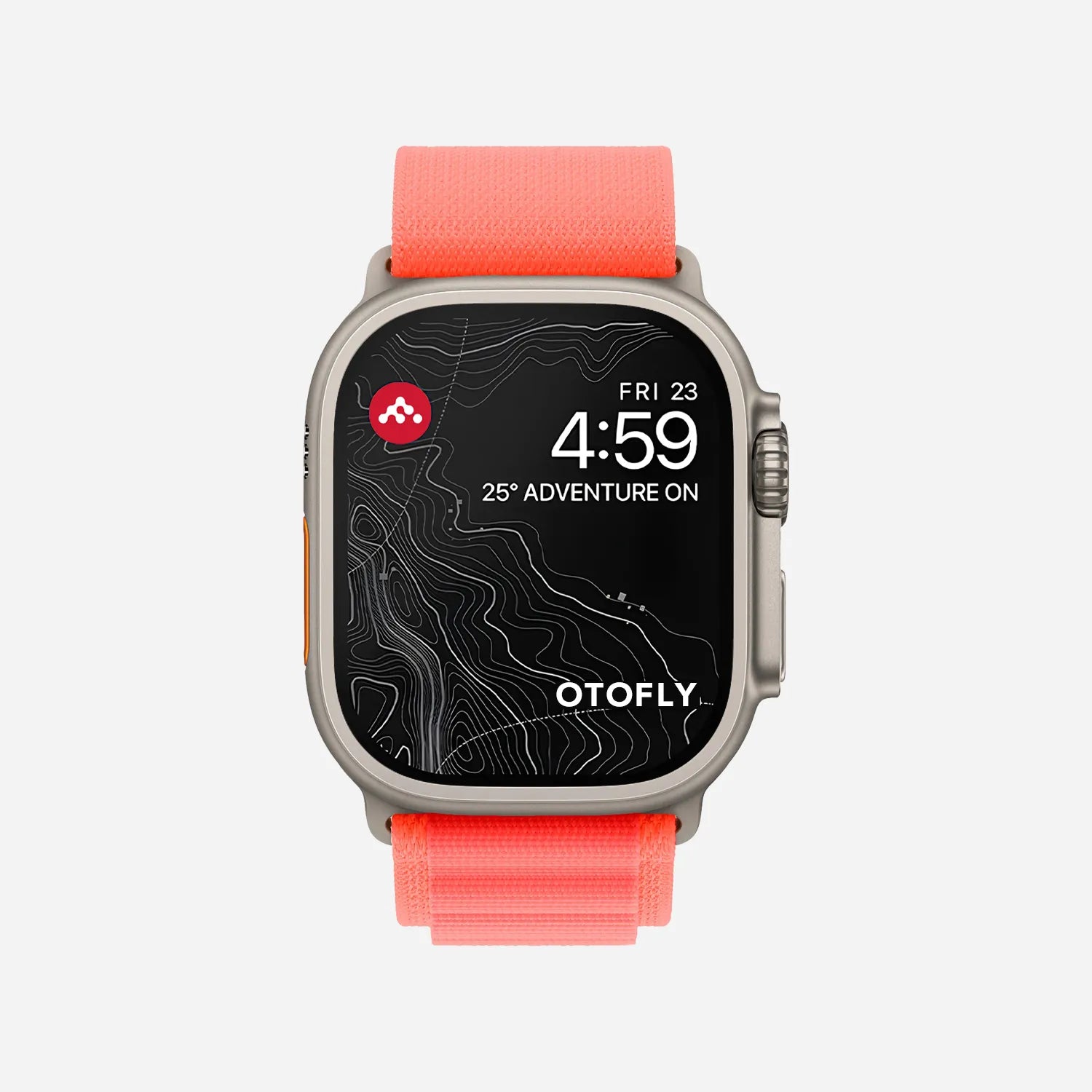 Apple Watch Alpine Loop#color_coral pink