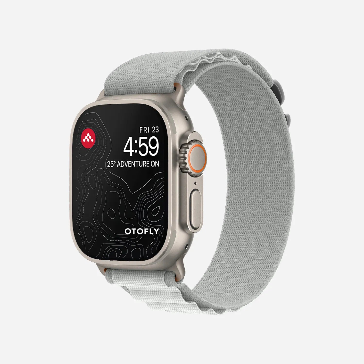 Apple Watch Alpine Loop#color_light gray