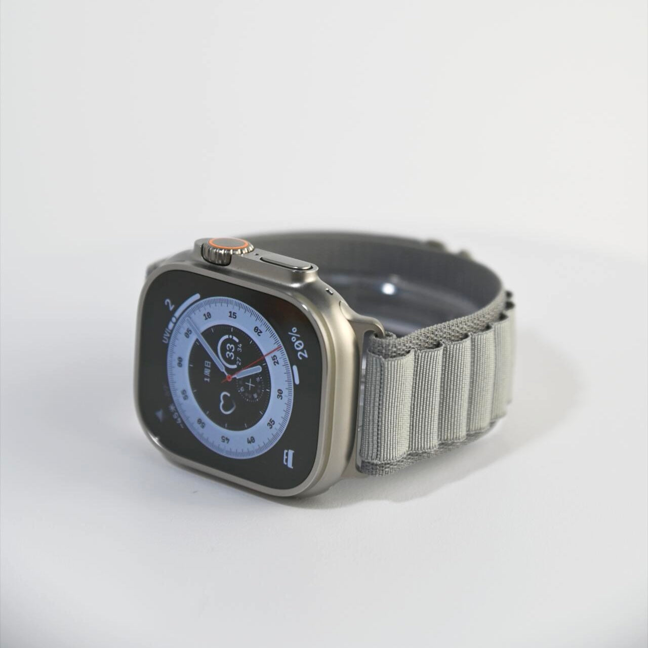 Apple Watch Alpine Loop#color_light gray