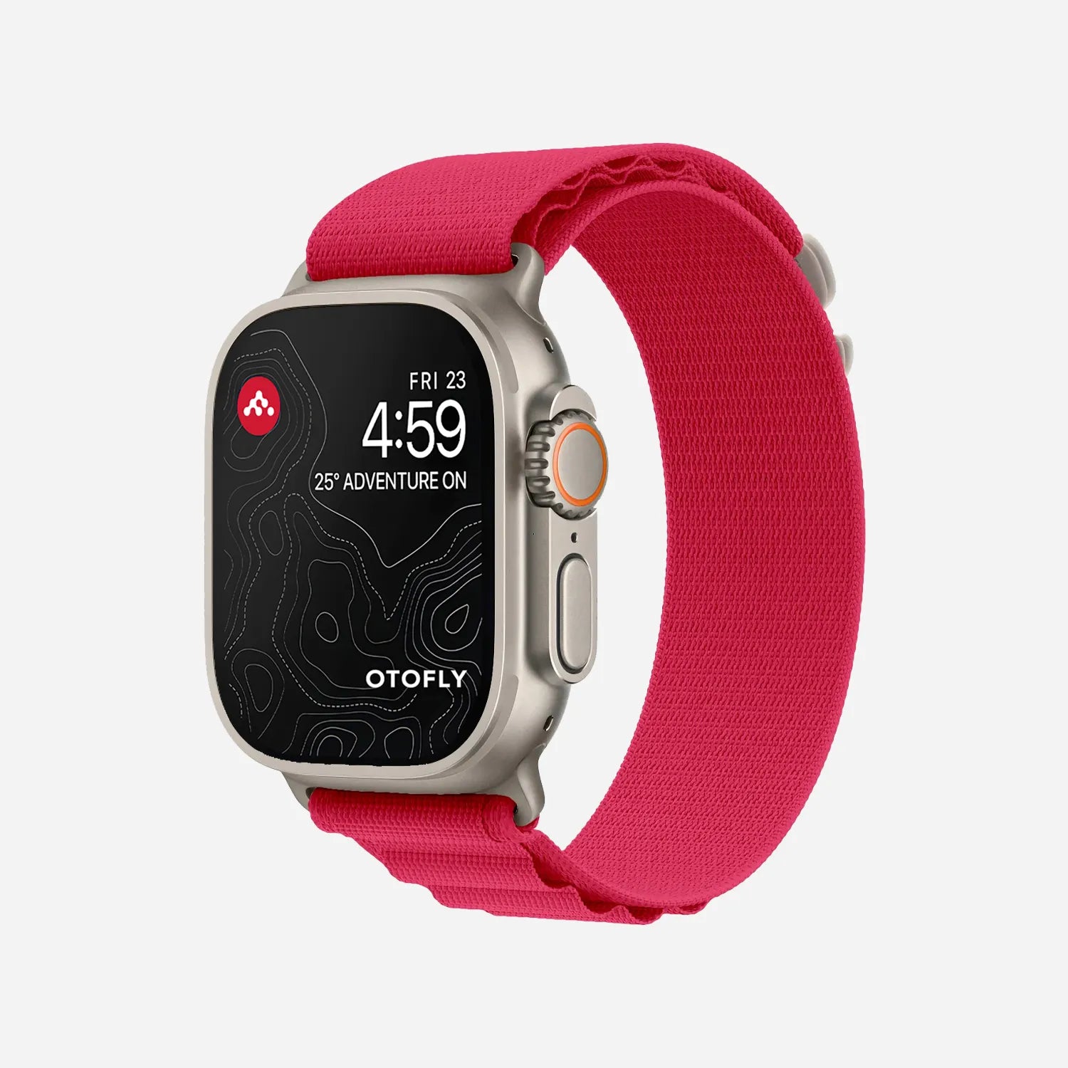 Apple Watch Alpine Loop#color_rose red