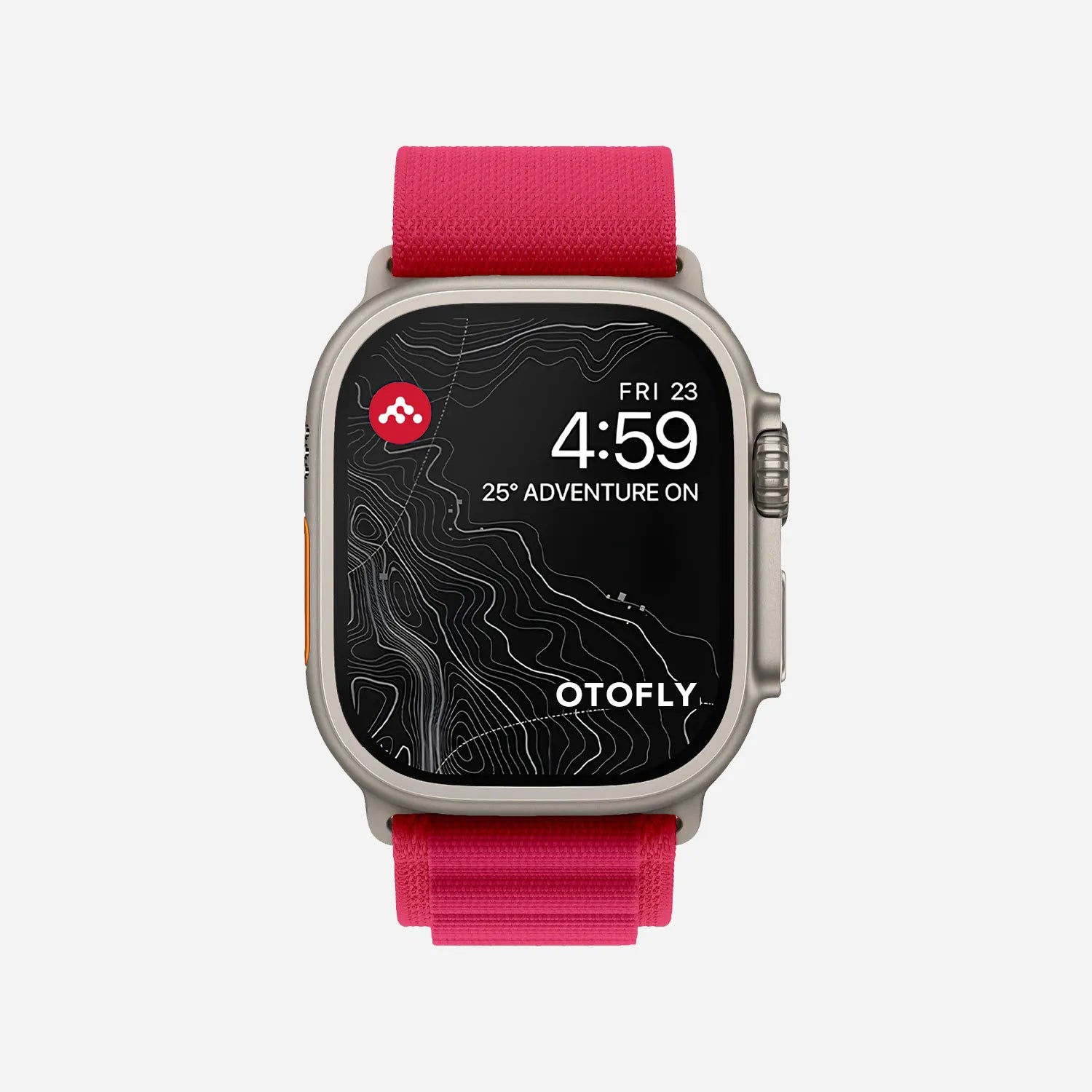 Apple Watch Alpine Loop#color_rose red
