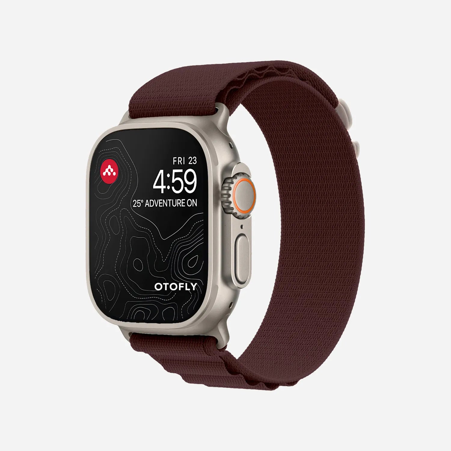 Apple Watch Alpine Loop#color_wine red