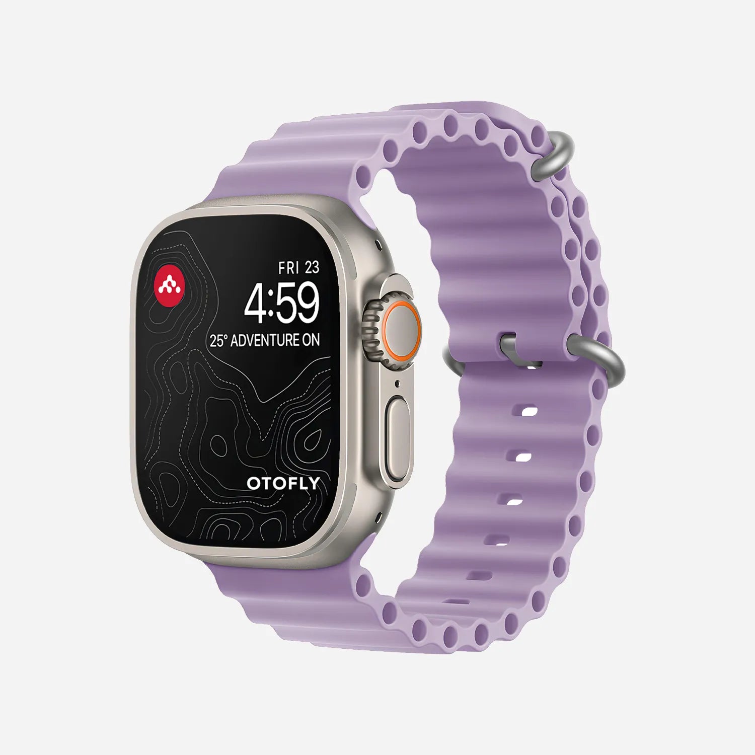 The Best Apple Watch Ultra Band Ocean Band 42 44 45 46 49 mm OTOFLY Cyan 42 44 45 46 49 mm Silver