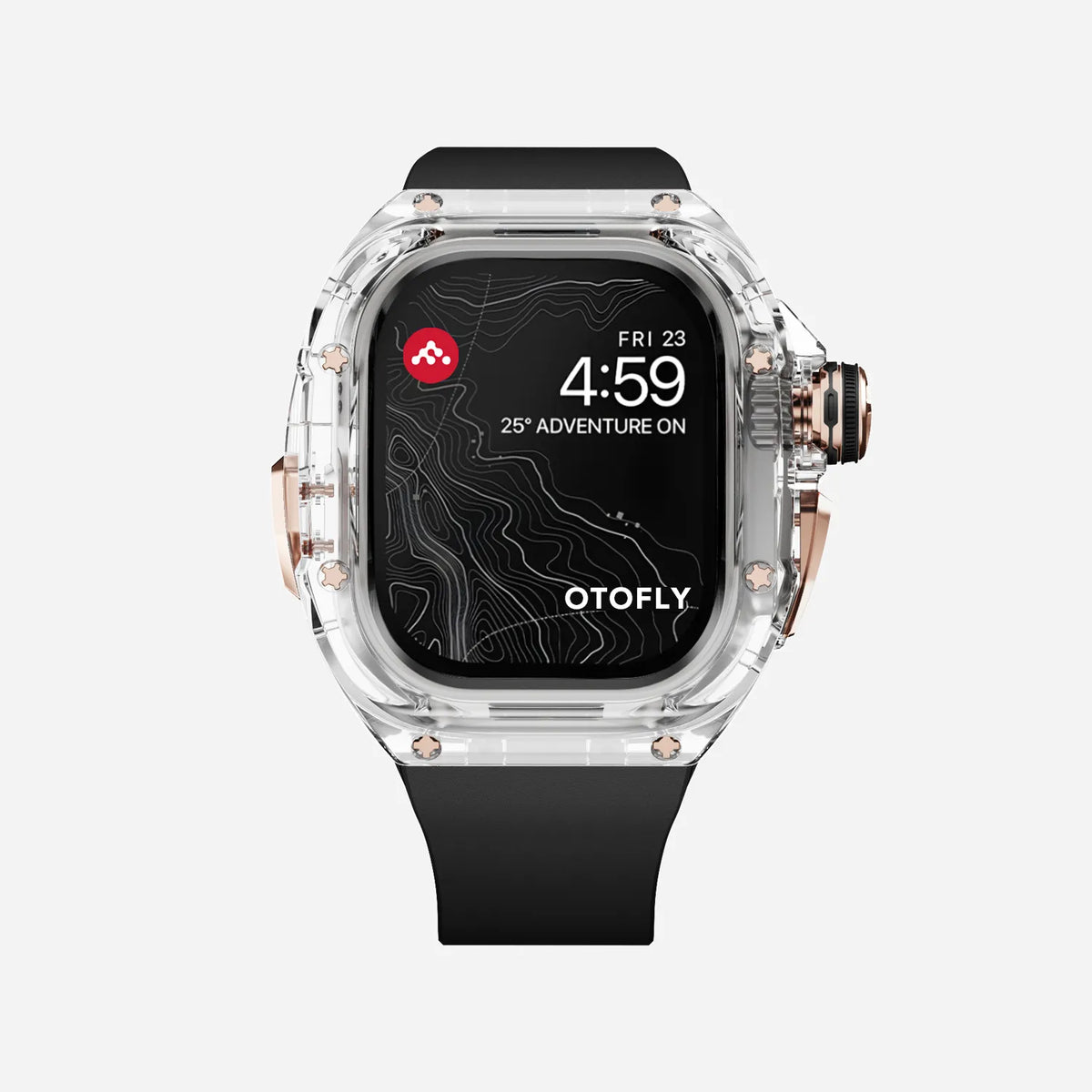 AppleWatch Full Clearcase Ultra 49mm 時計 Apple-Watch-Ultra-case-clear-