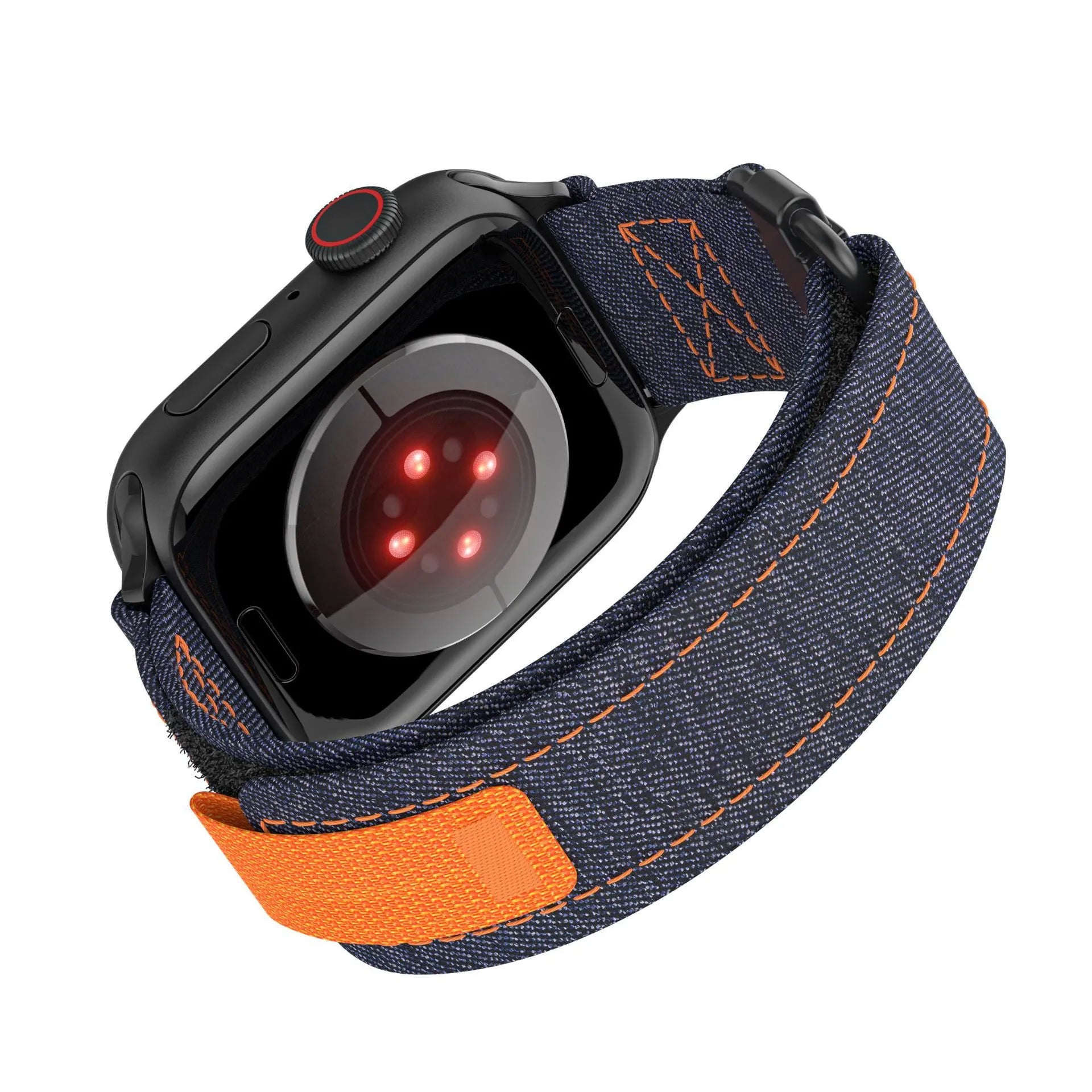 Apple Watch canvas band#color_denim black