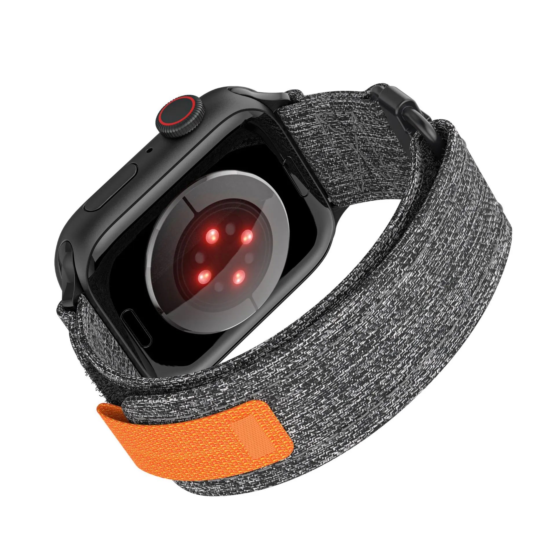 Apple Watch canvas band#color_black gray