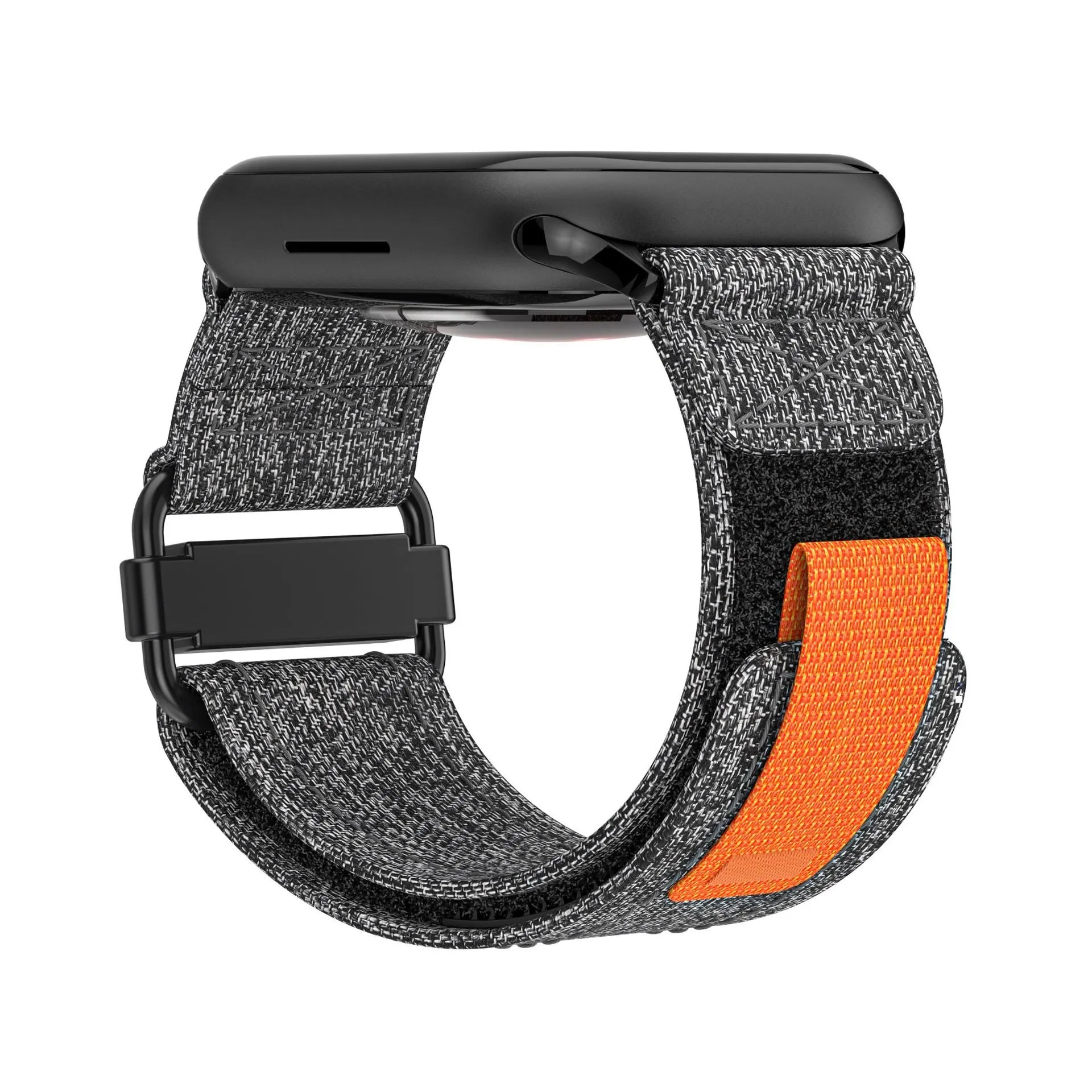 Apple Watch canvas band#color_black gray