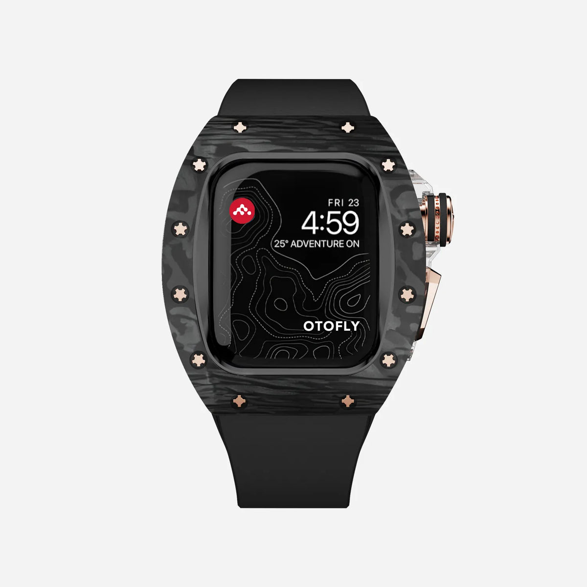 Apple Watch Case Black Carbon - RM Apple Watch Case Black Carbon - RM