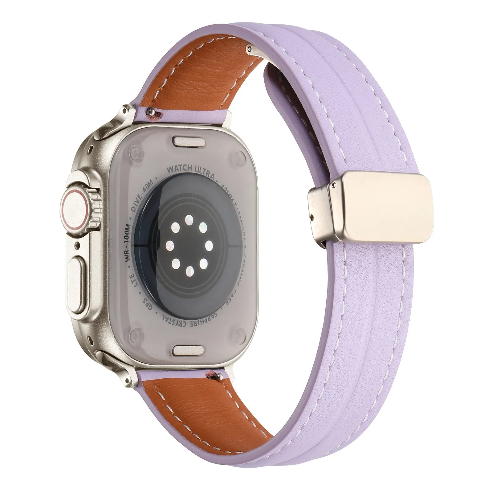 Apple watch 2025 leather case