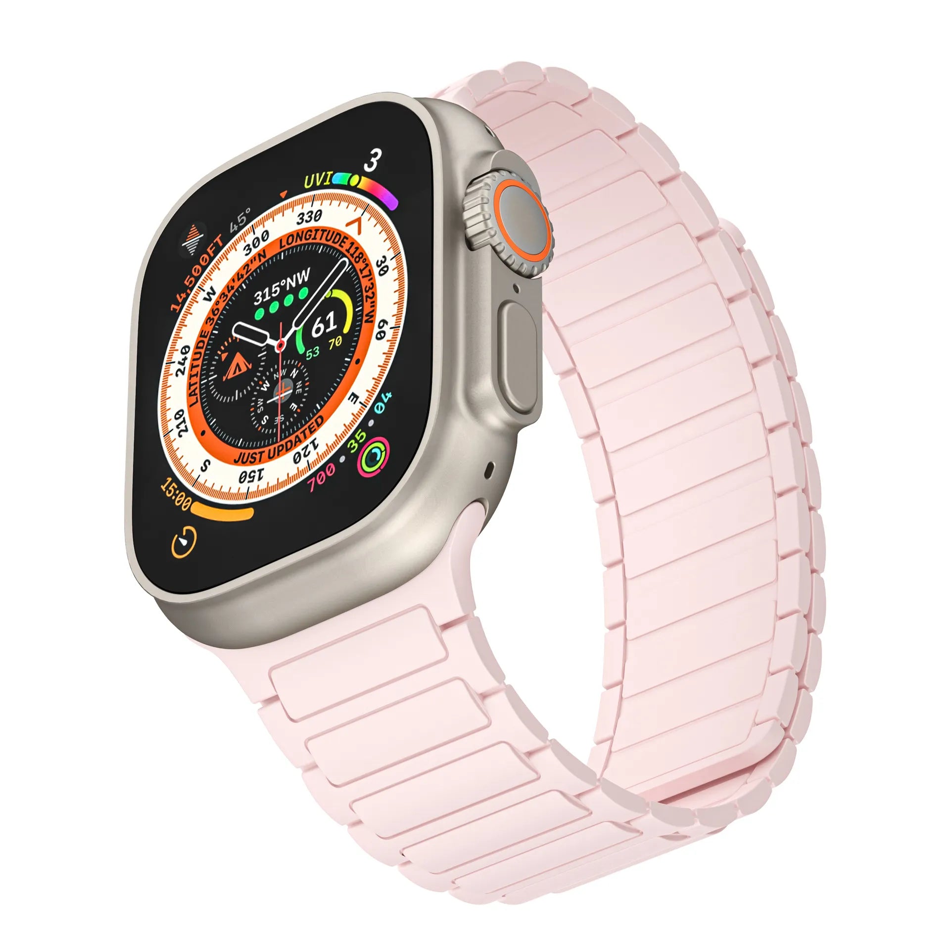 Apple Watch silicone strap#color_pink
