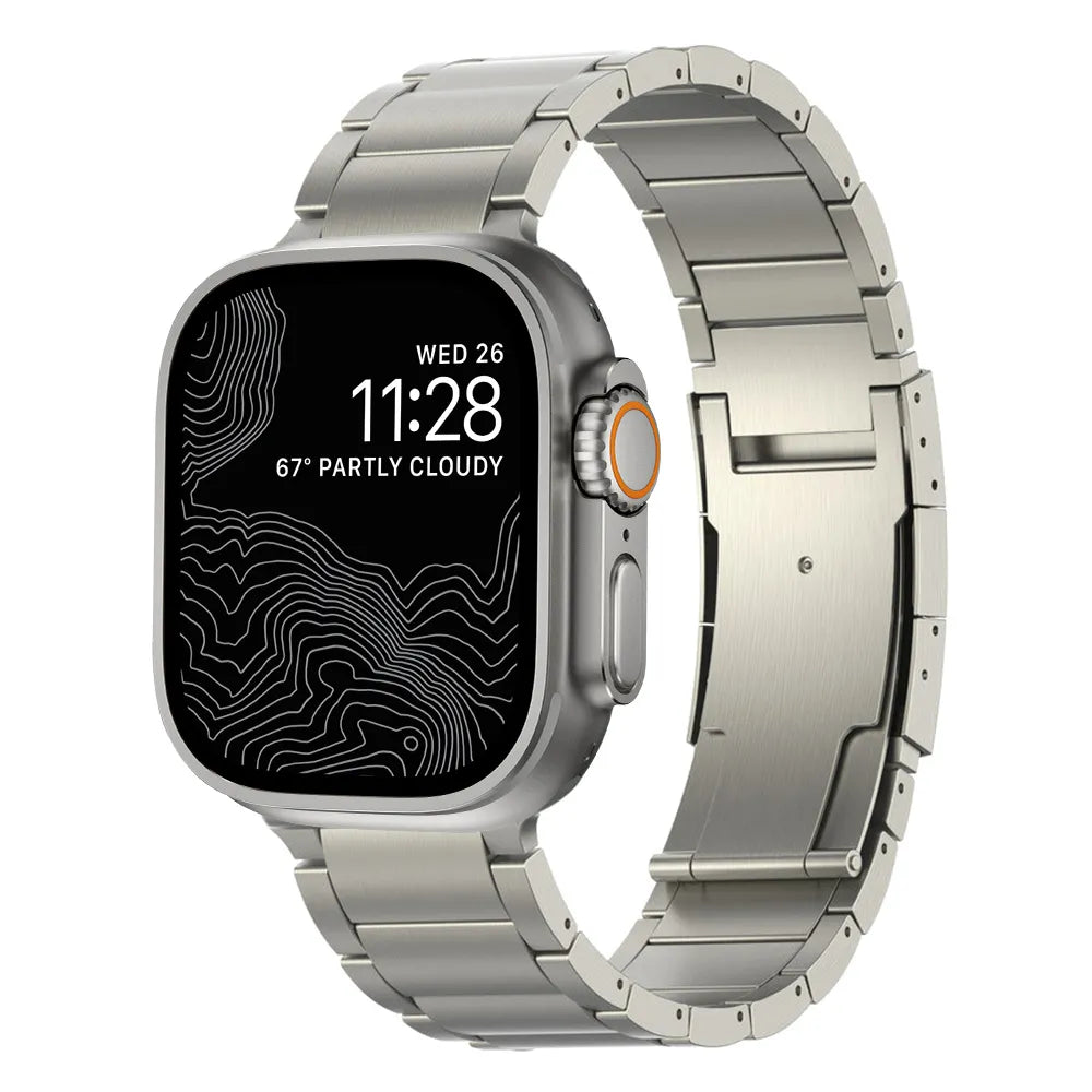 Titanium Apple Watch band#color_titanium