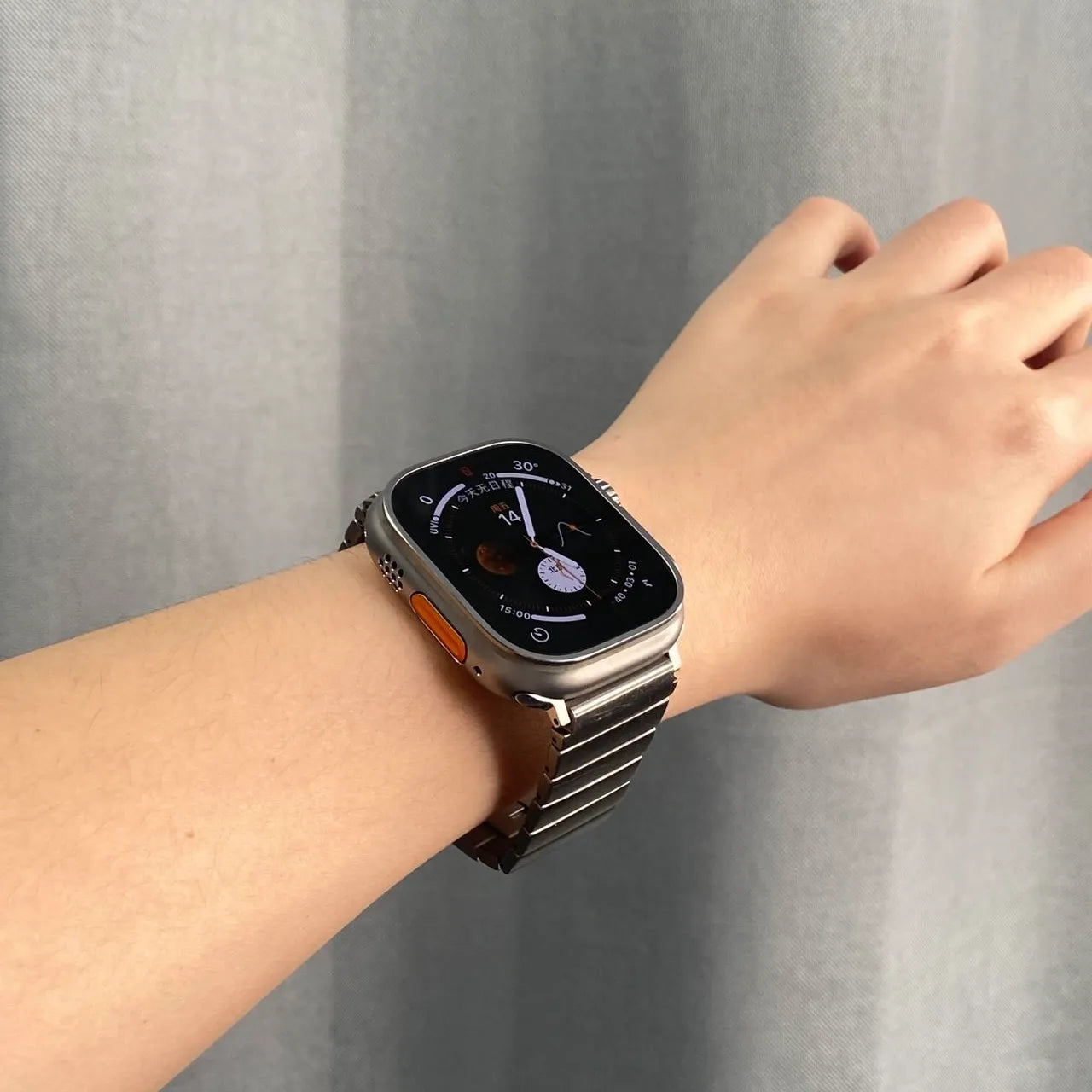 Titanium apple watch band deals