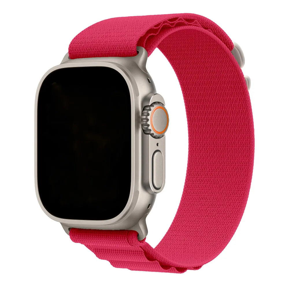 Apple Watch Alpine Loop#color_rose red