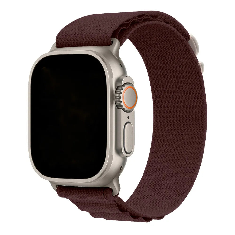 Apple Watch Alpine Loop#color_wine red