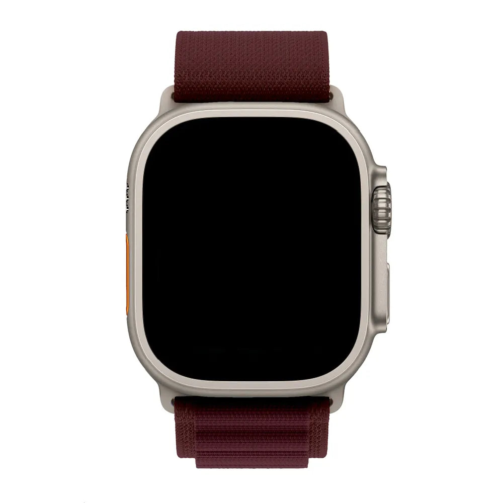 Apple Watch Alpine Loop#color_wine red