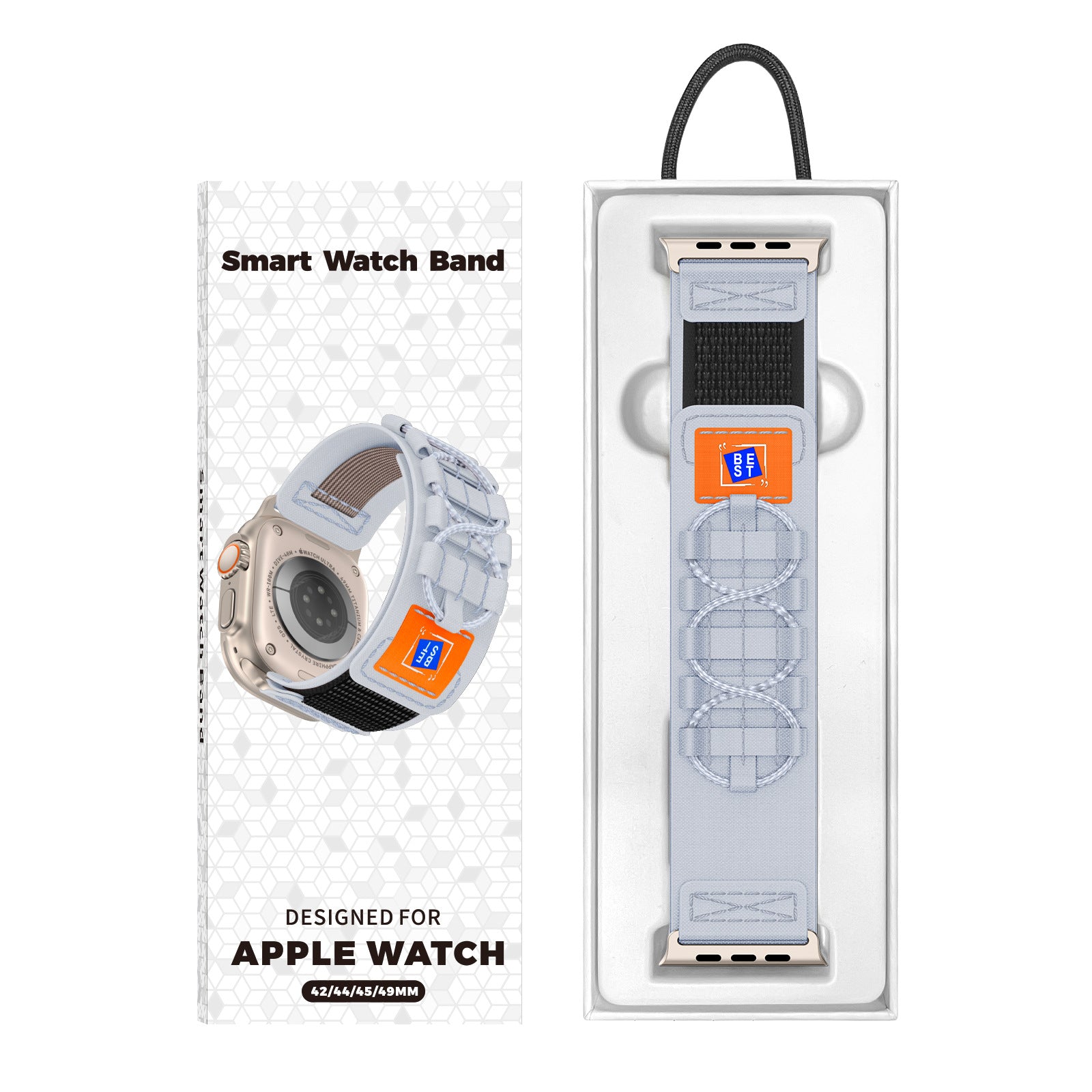 Apple Watch nylon band#color_gray