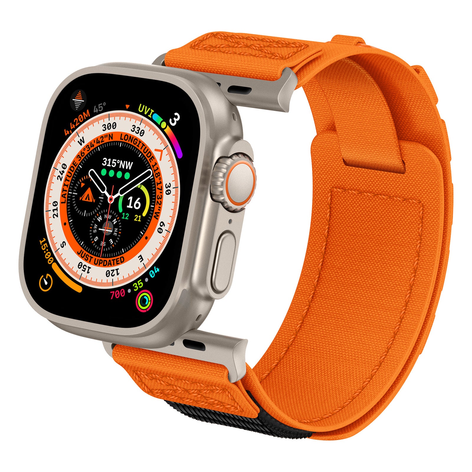 Apple Watch nylon band#color_orange