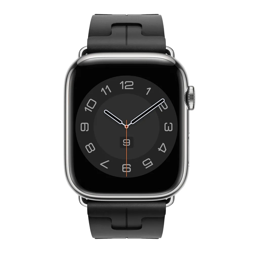 Apple Watch silicone band#color_black