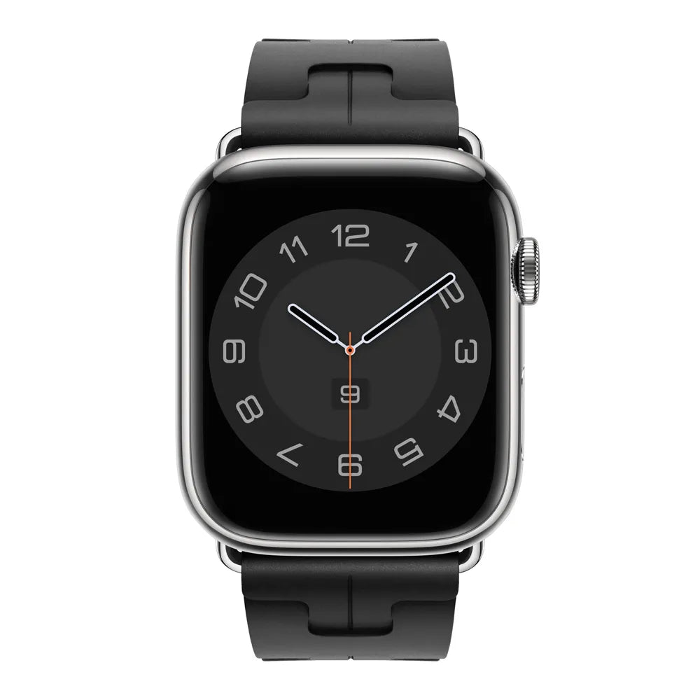 Apple Watch silicone band#color_black