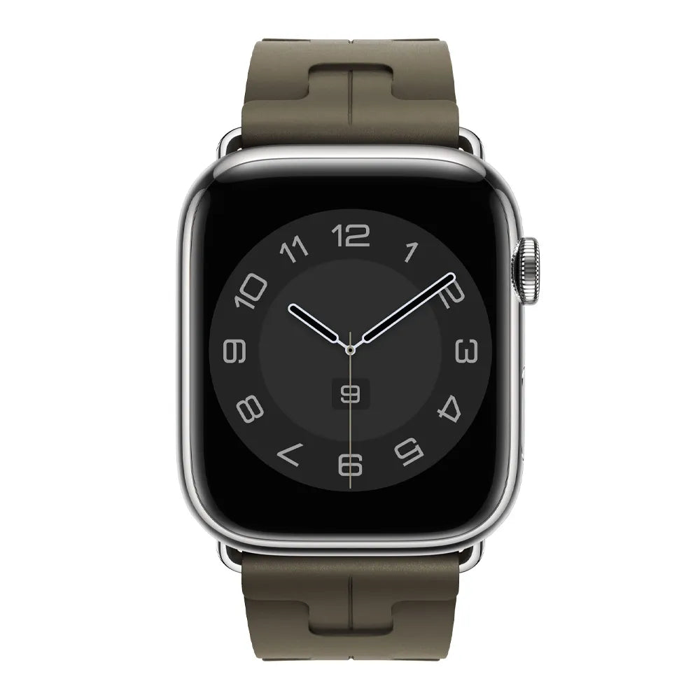 Apple Watch silicone band#color_olive green