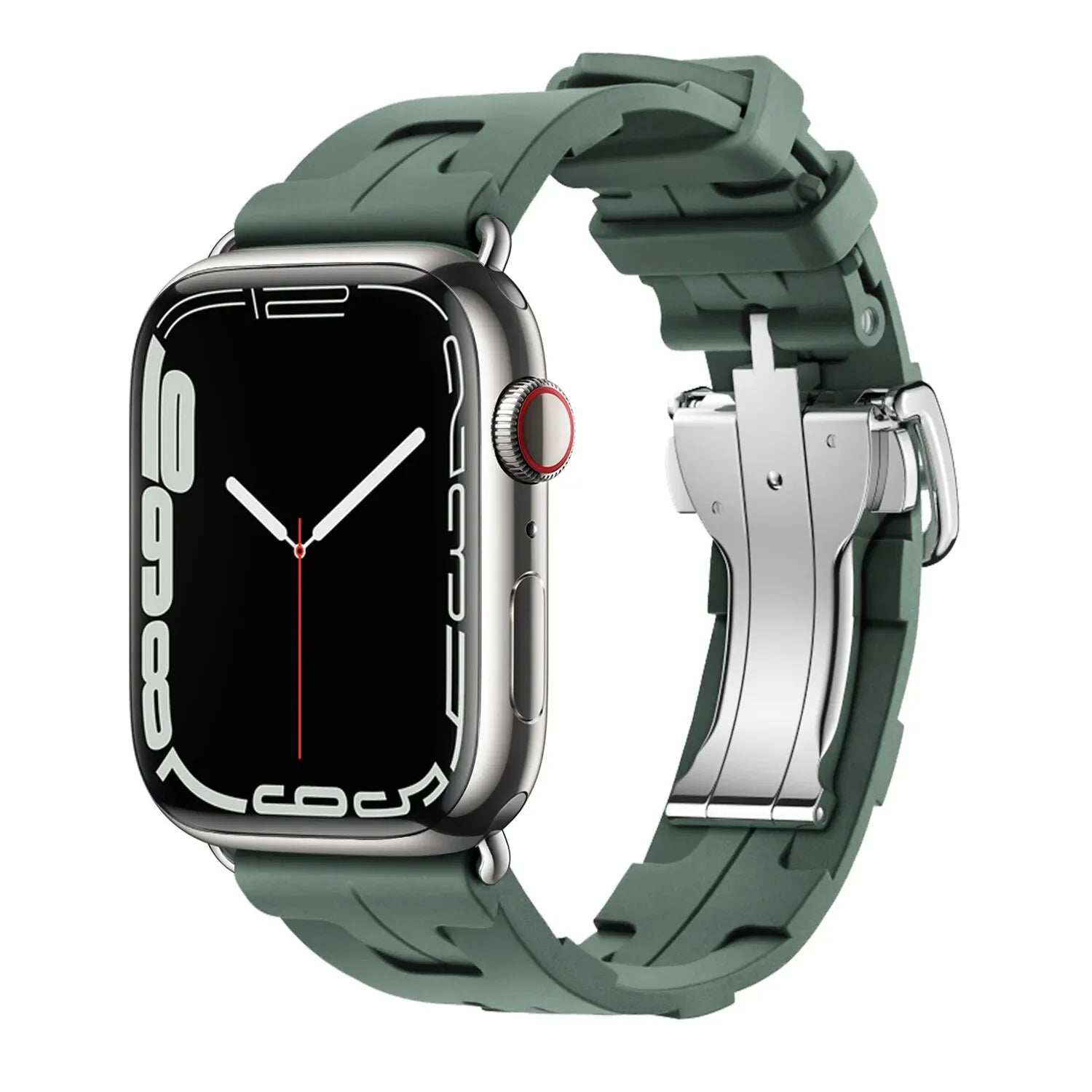 Apple Watch silicone band#color_pine green