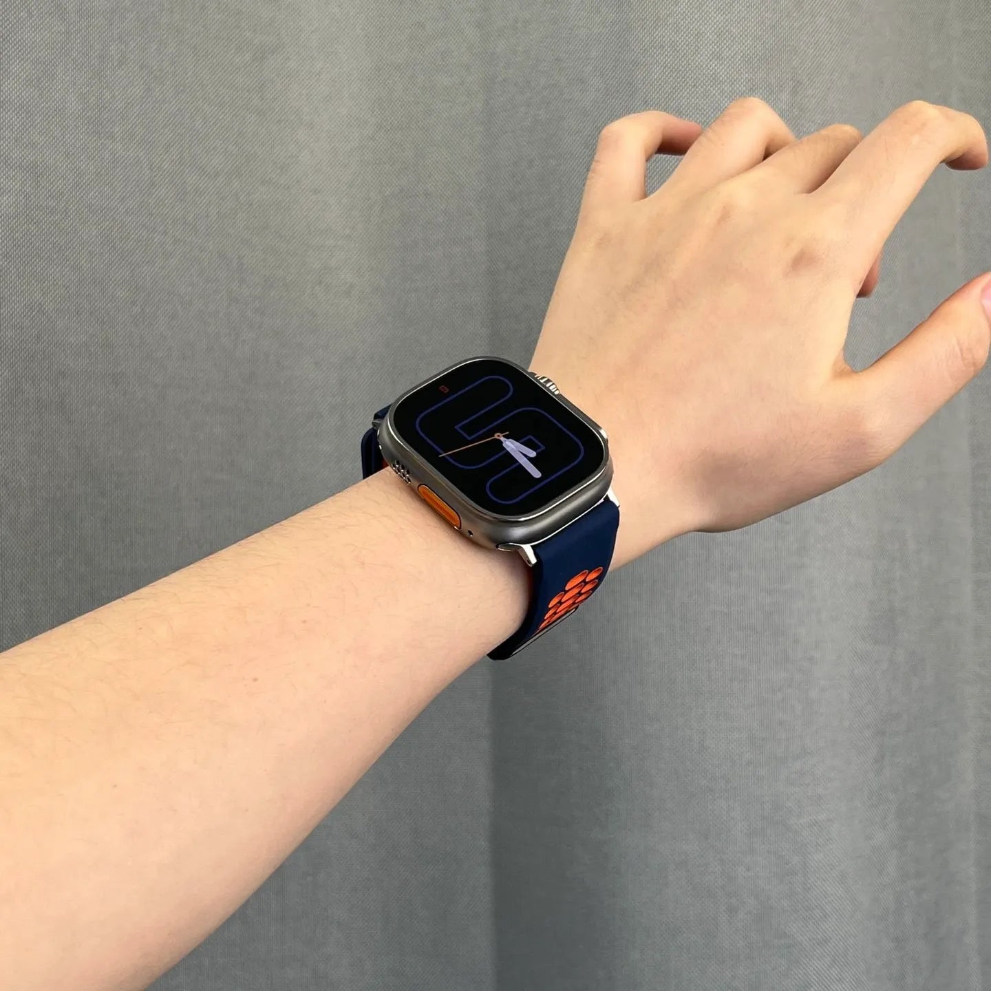 Apple Watch silicone band#color_navy blue