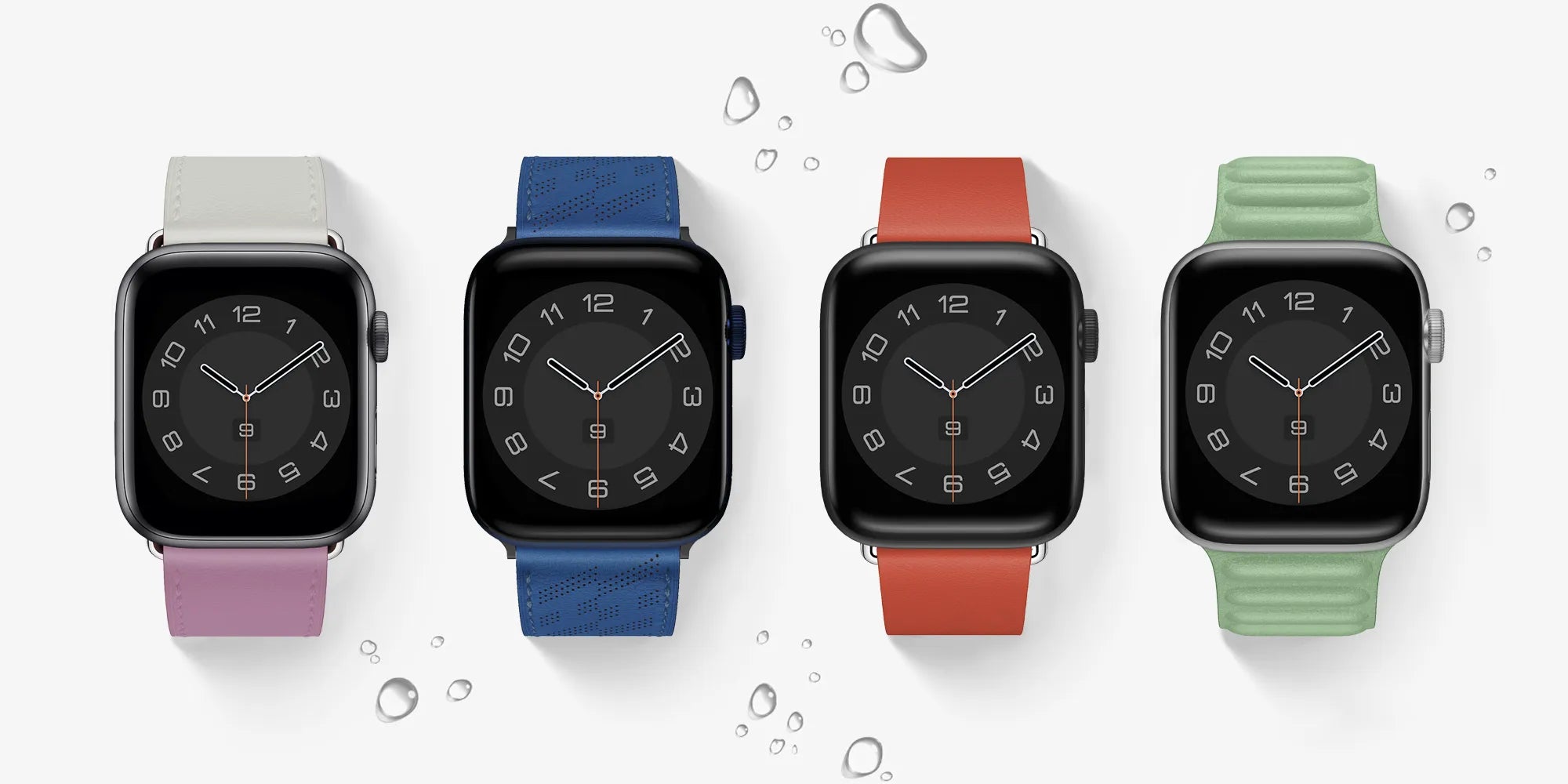 Apple Watch leather bands collection