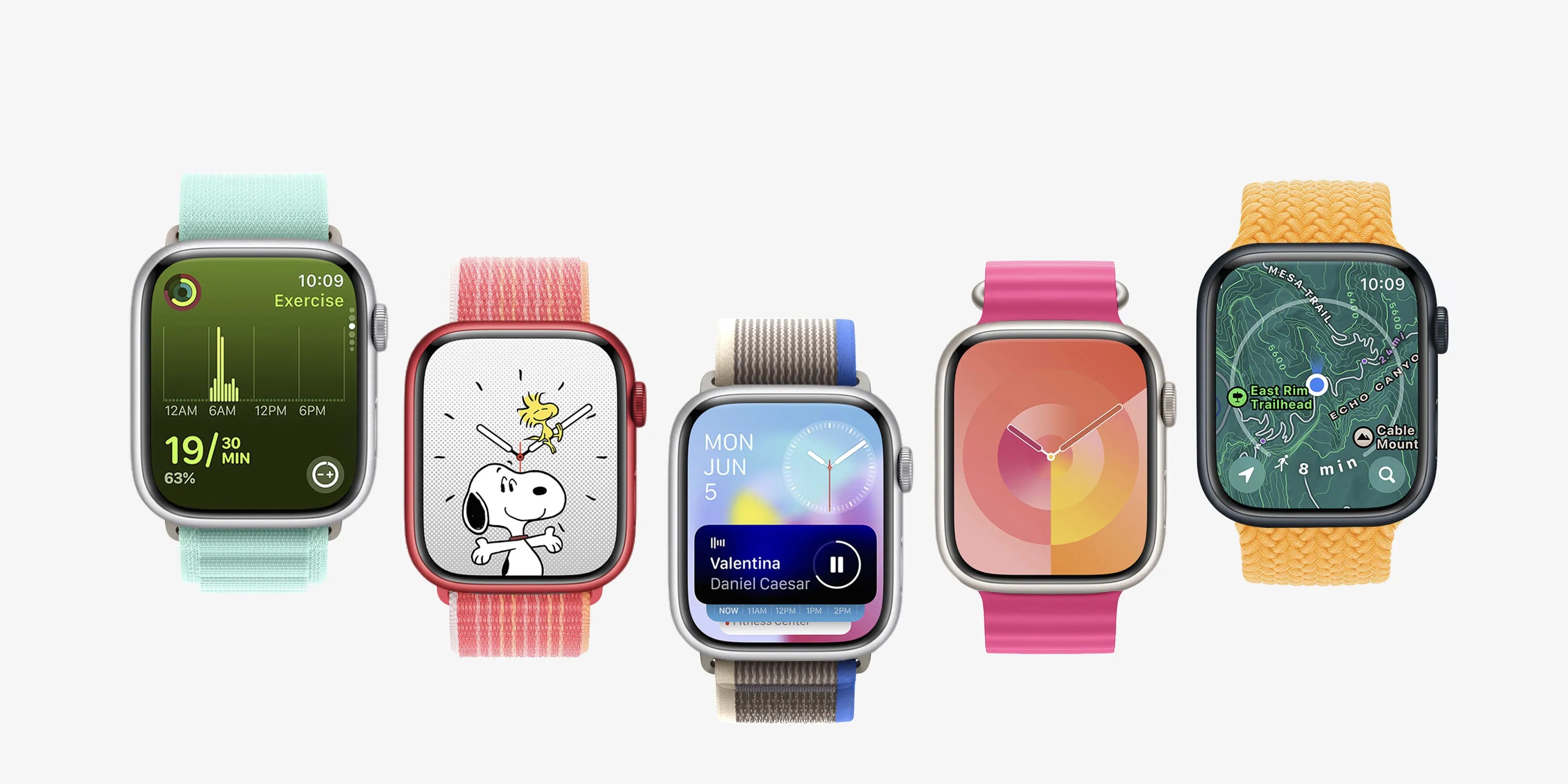 Apple Watch sports bands collection