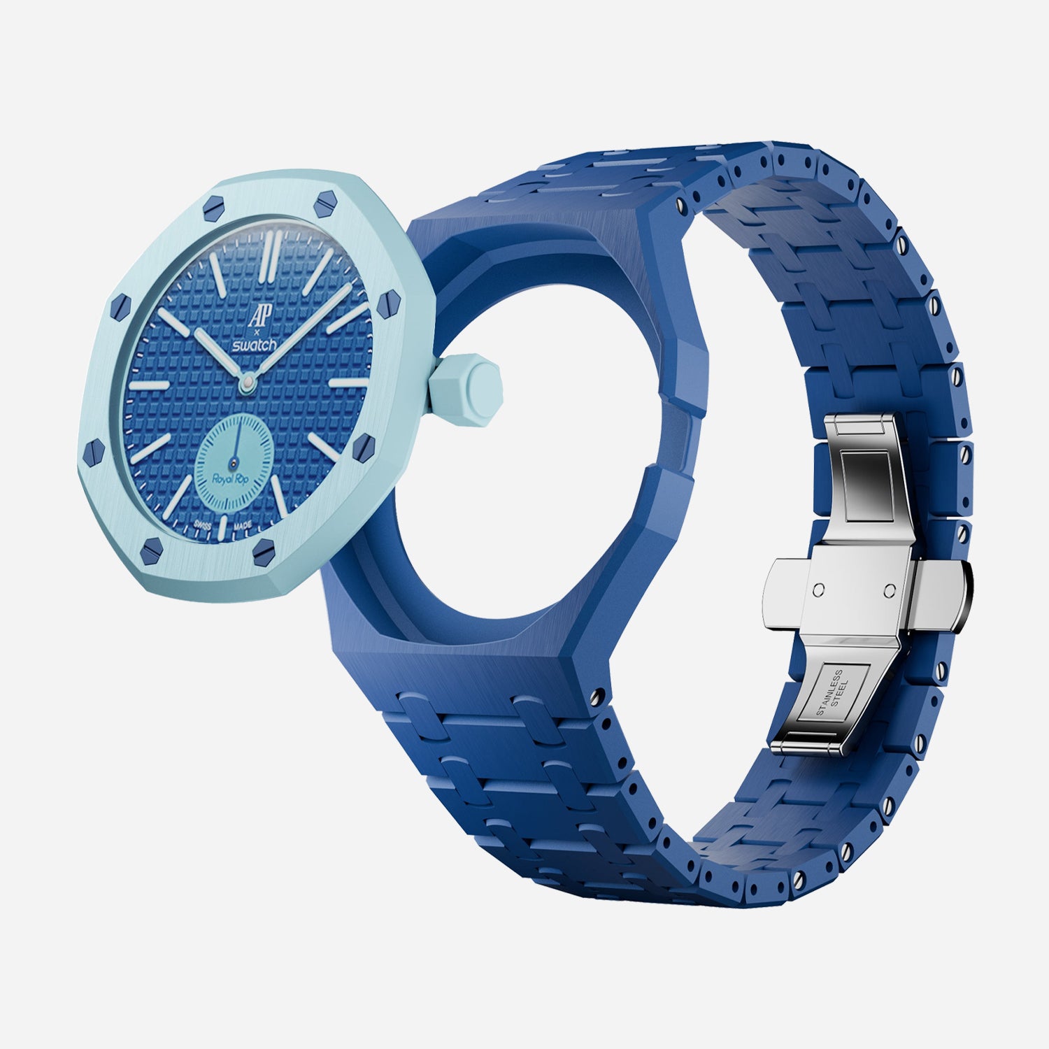 Bioceramic Bracelet & Case for AP x Swatch Royal Pop LAN BA - OTOFLY