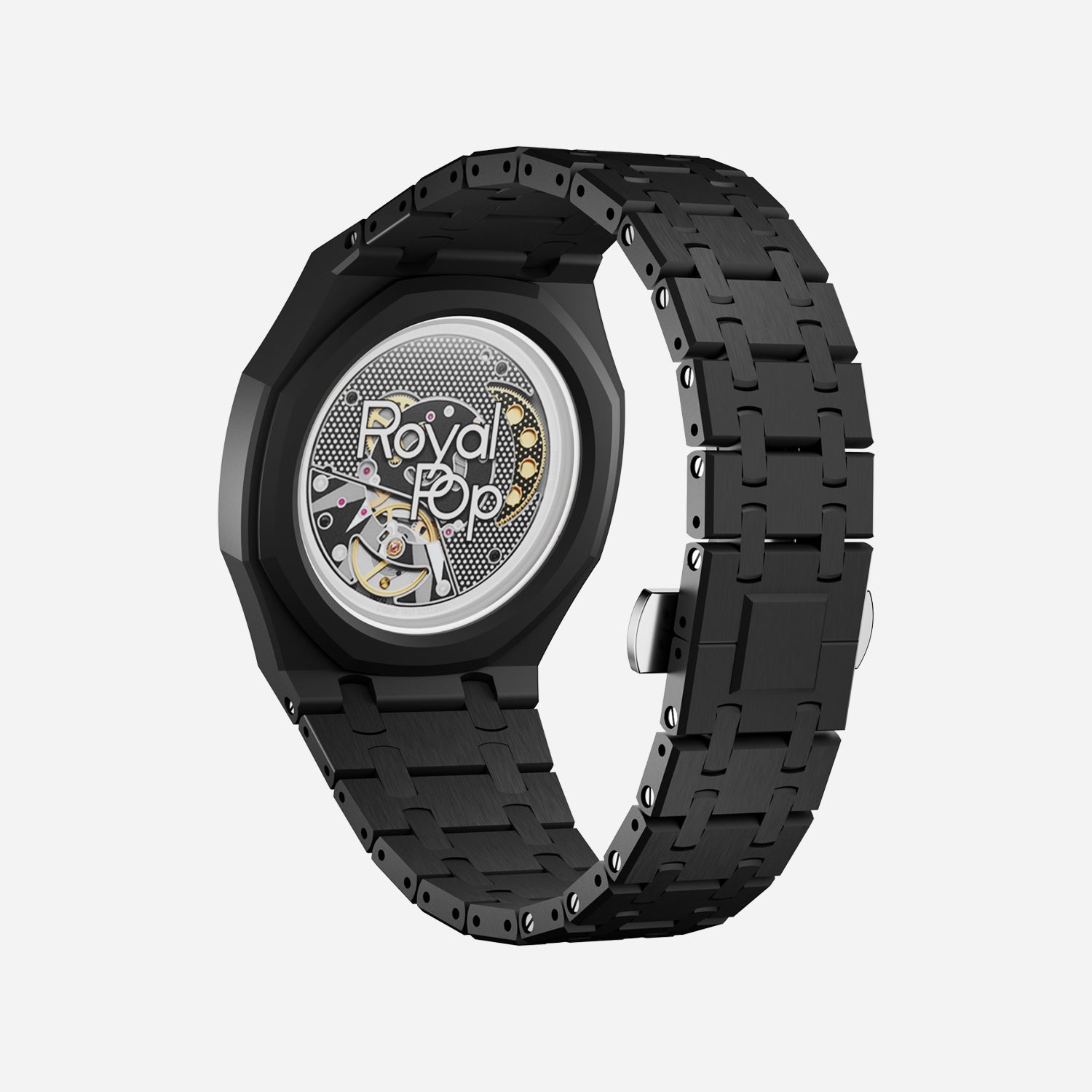 Bioceramic Bracelet & Case for AP x Swatch Royal Pop OCHO NEGRO