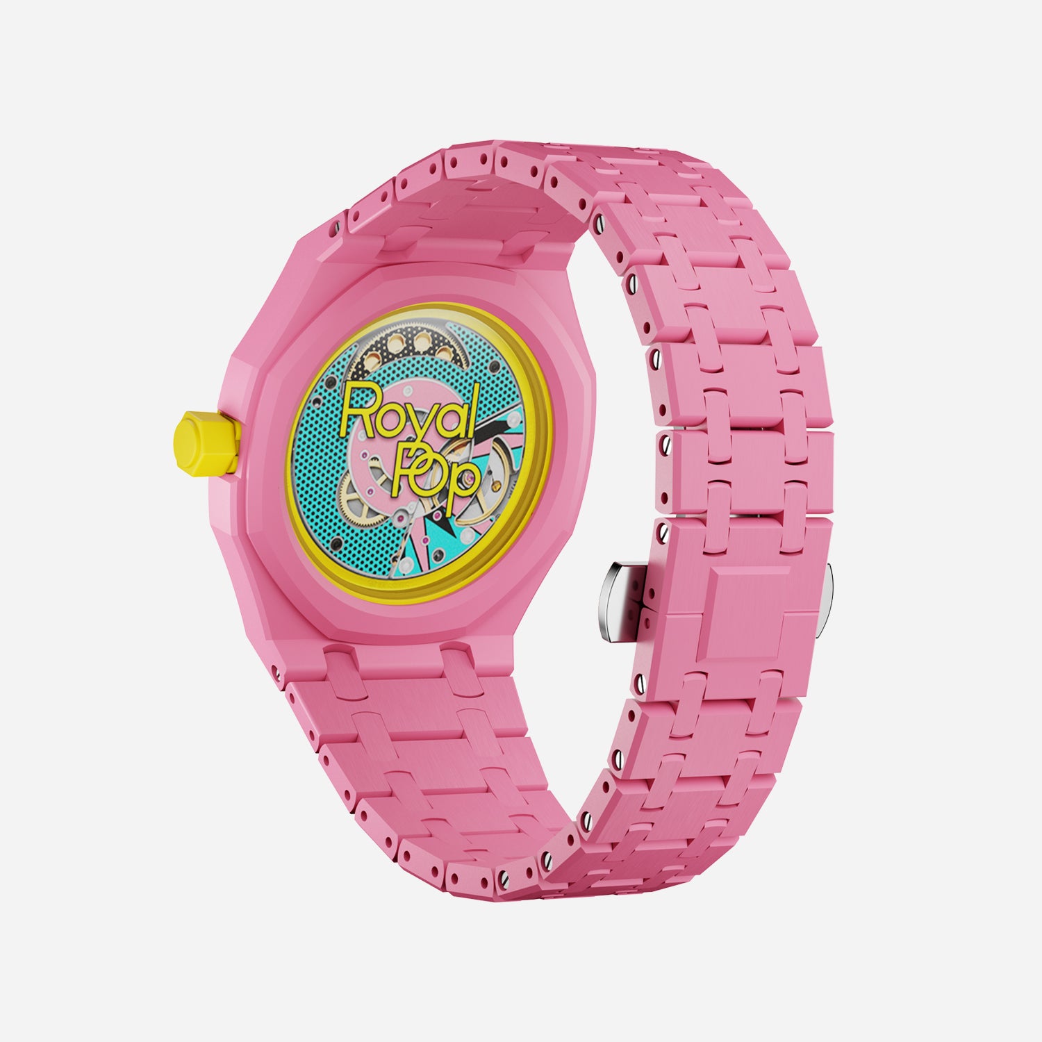 Bioceramic Strap & Case for AP x Swatch Royal Pop OTG ROZ