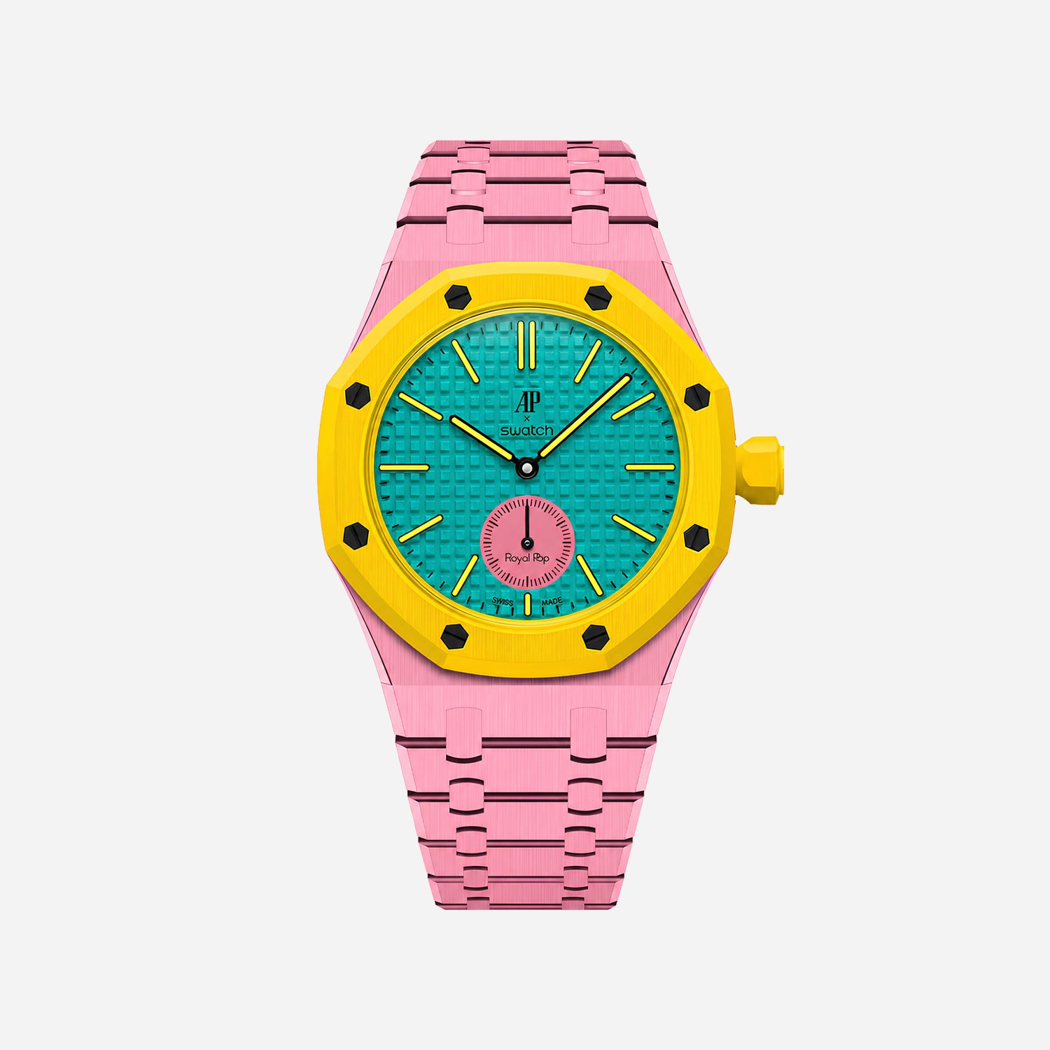 Bioceramic Strap & Case for AP x Swatch Royal Pop OTG ROZ