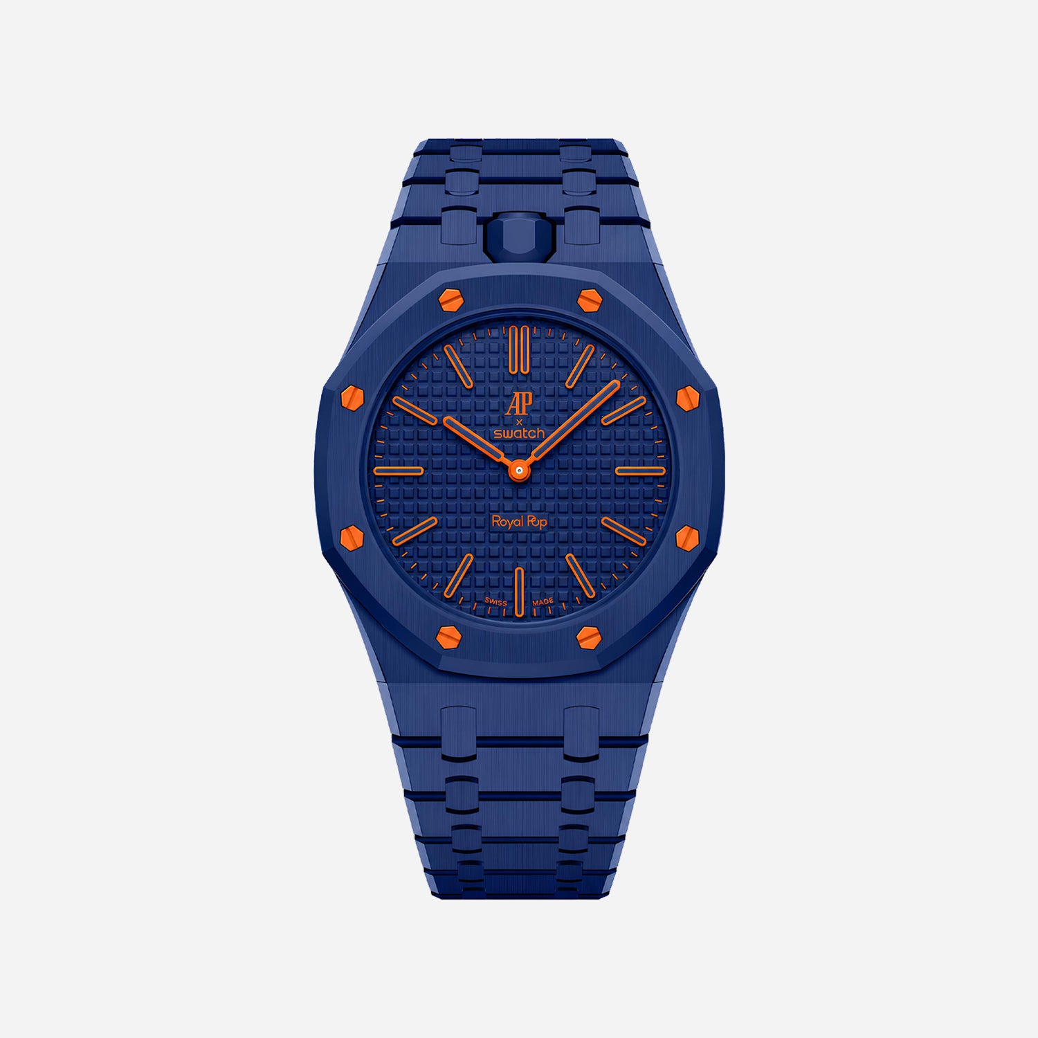 Bioceramic Strap & Case for AP x Swatch Royal Pop ORENJI HACHI