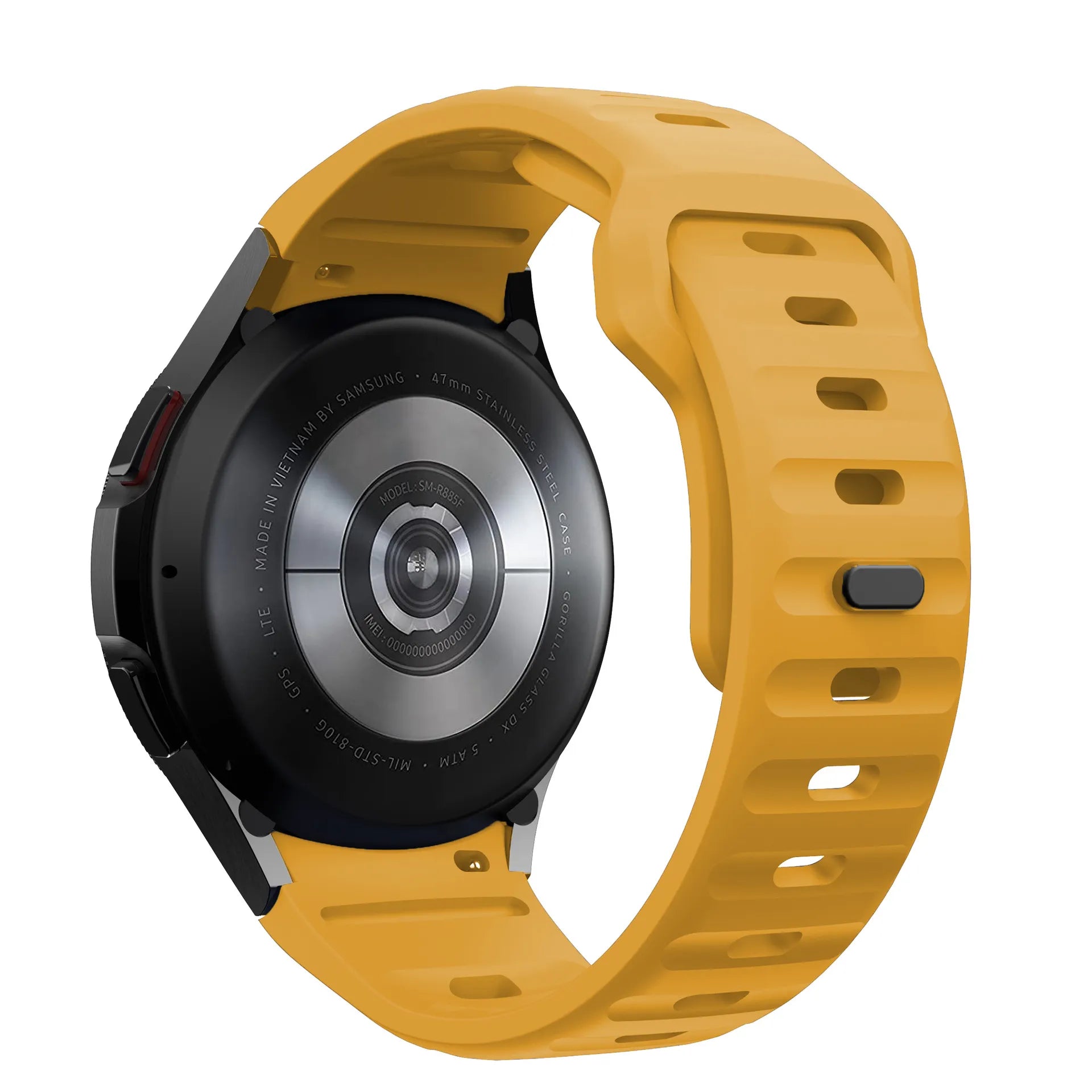 Galaxy Watch silicone band#color_honey yellow
