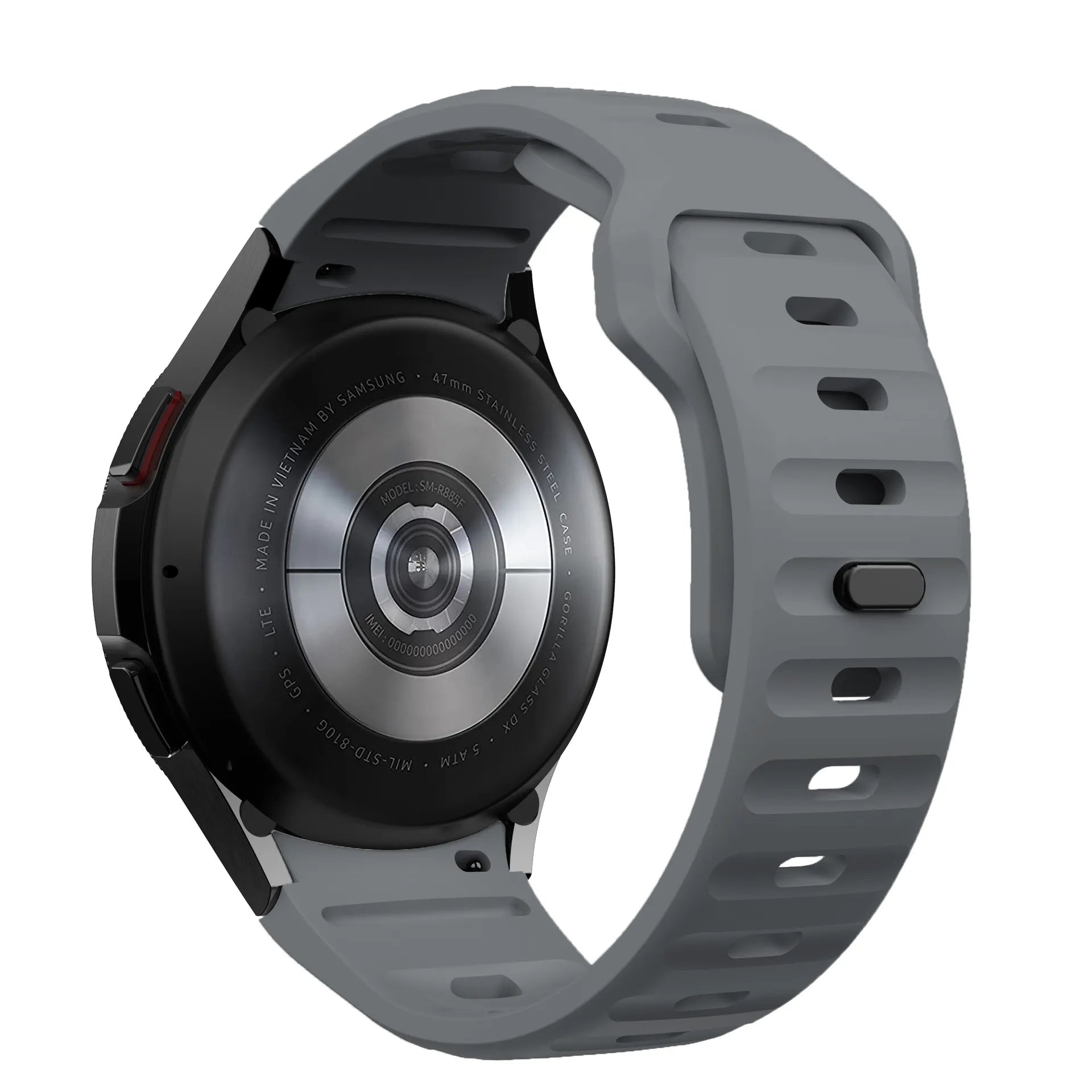 Galaxy Watch silicone band#color_space gray