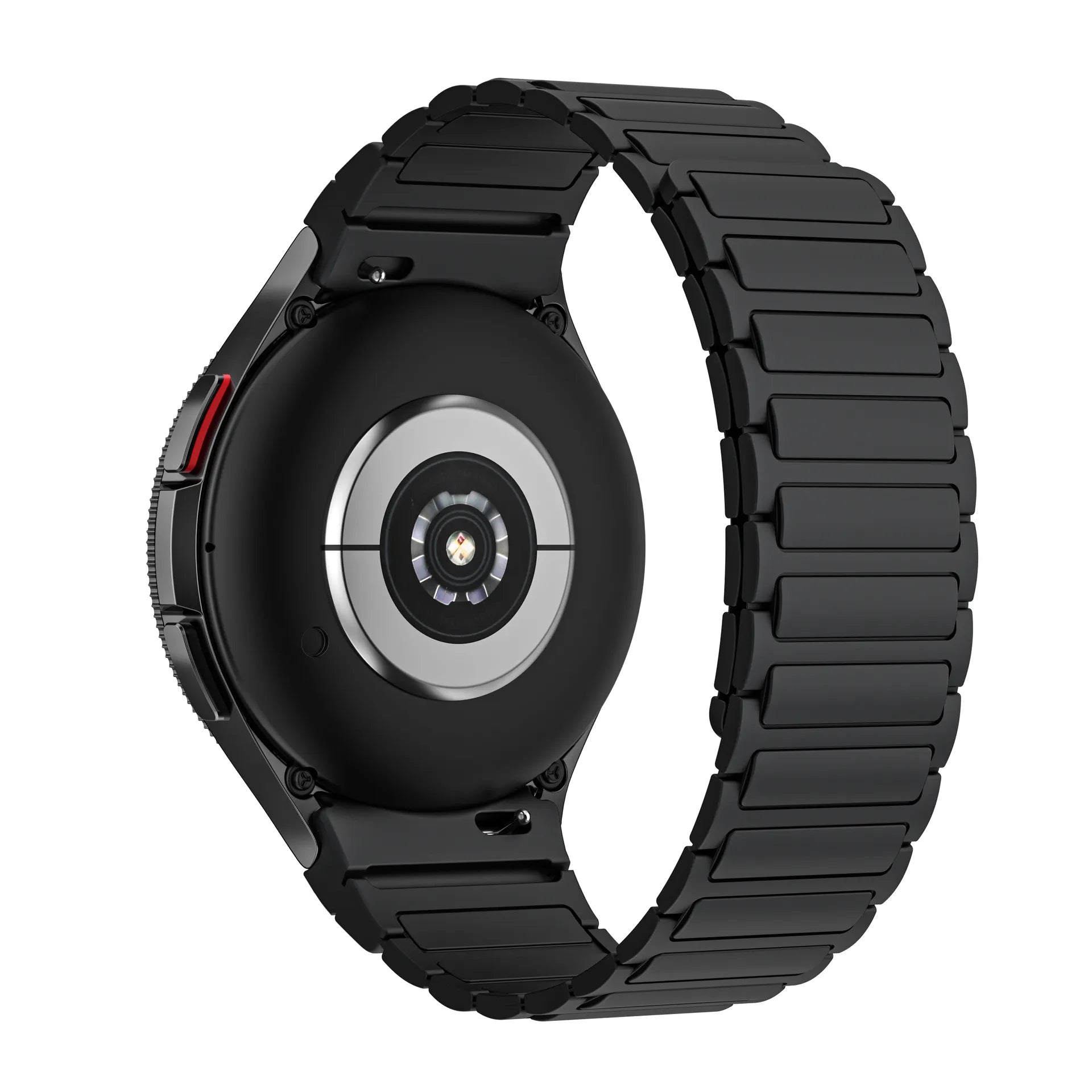 Galaxy Watch silicone band#color_Black orange