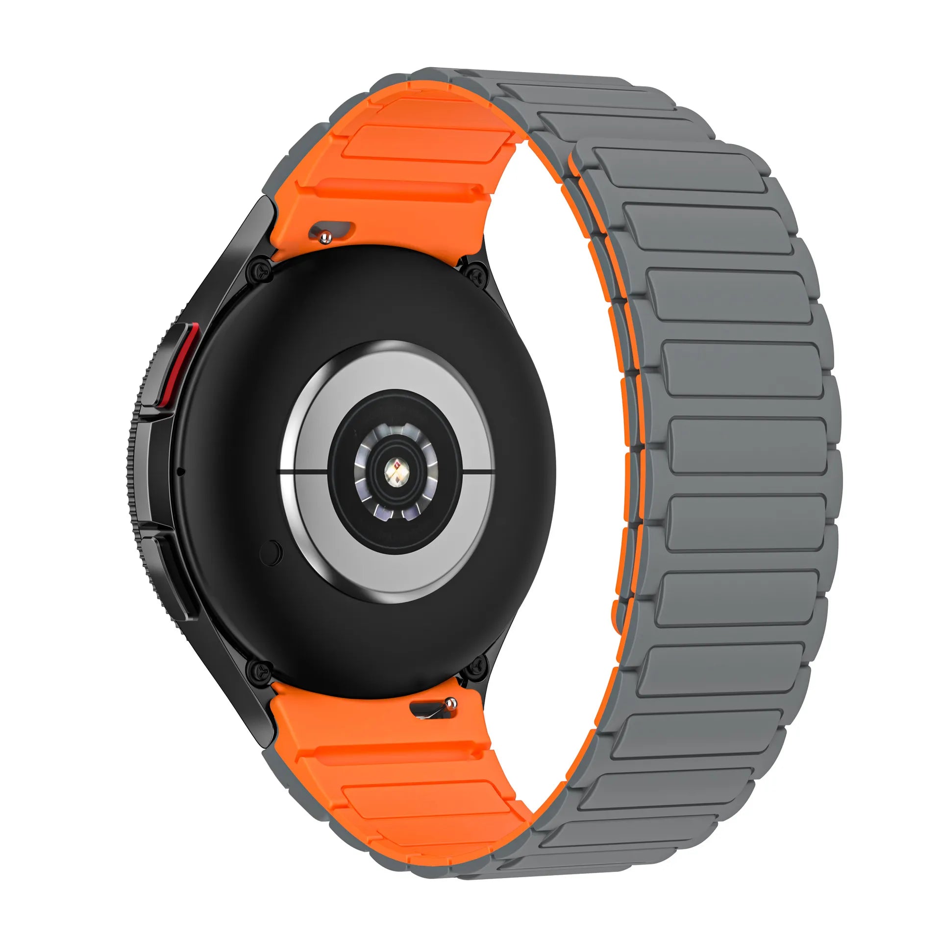Galaxy Watch silicone band#color_gray orange