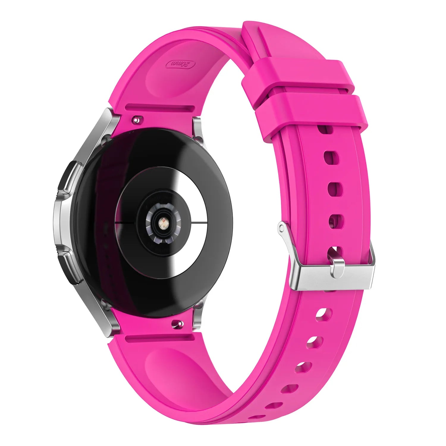 Galaxy Watch silicone band#color_barbie pink